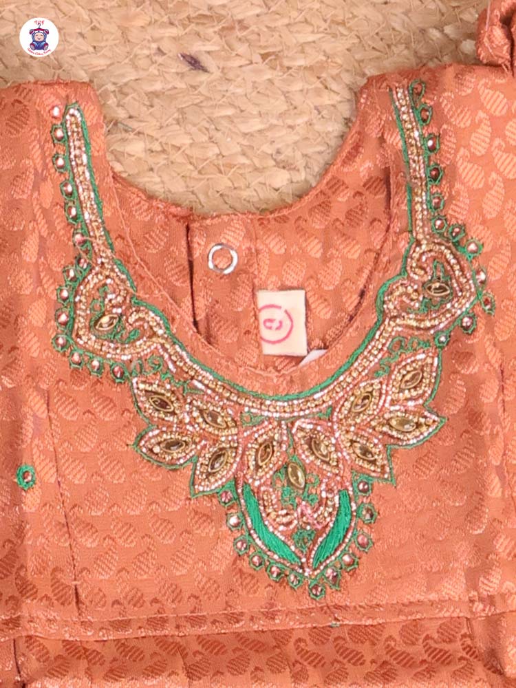 Brown & Green - Pavadai Sattai