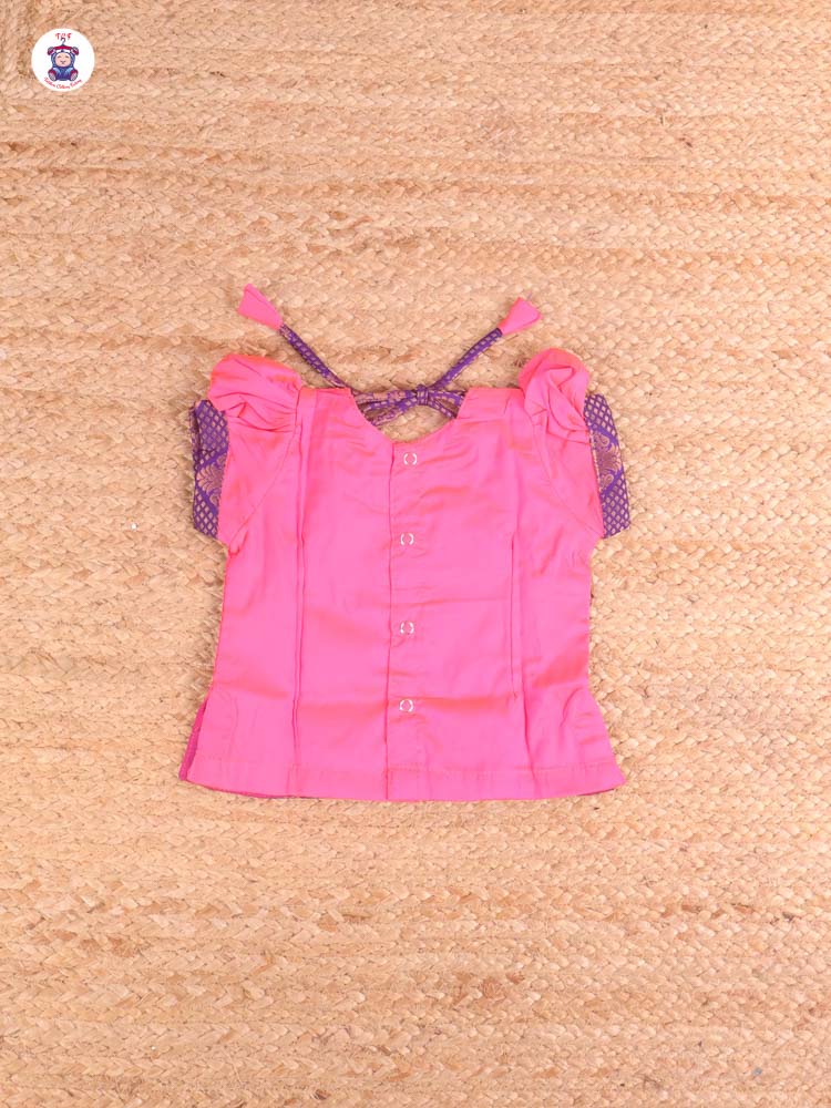 Pink & Blue - Pavadai Sattai