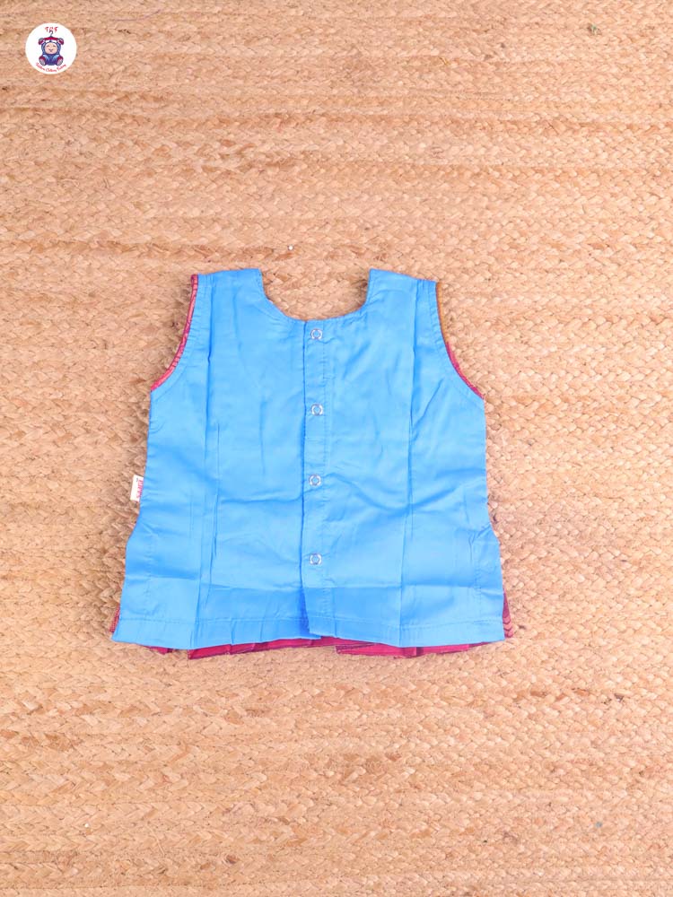 Blue & Copper - Pavadai Sattai