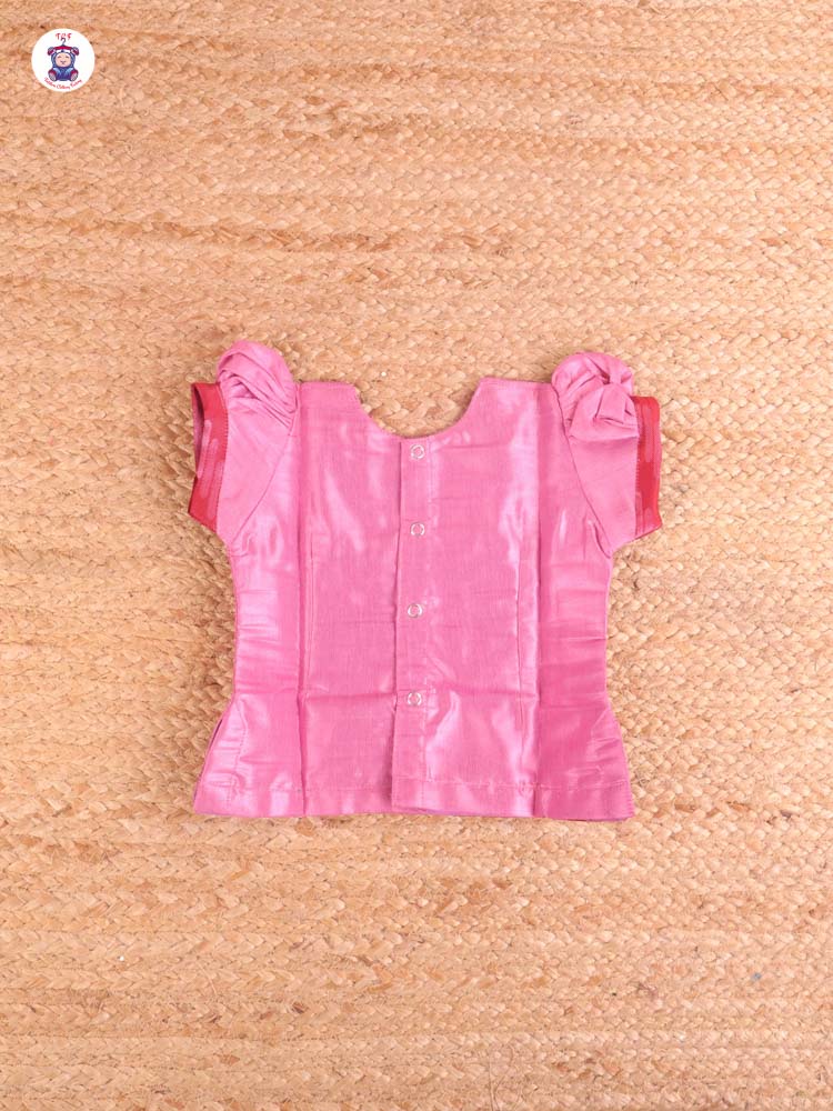 Onion Pink & Maroon - Pavadai Sattai