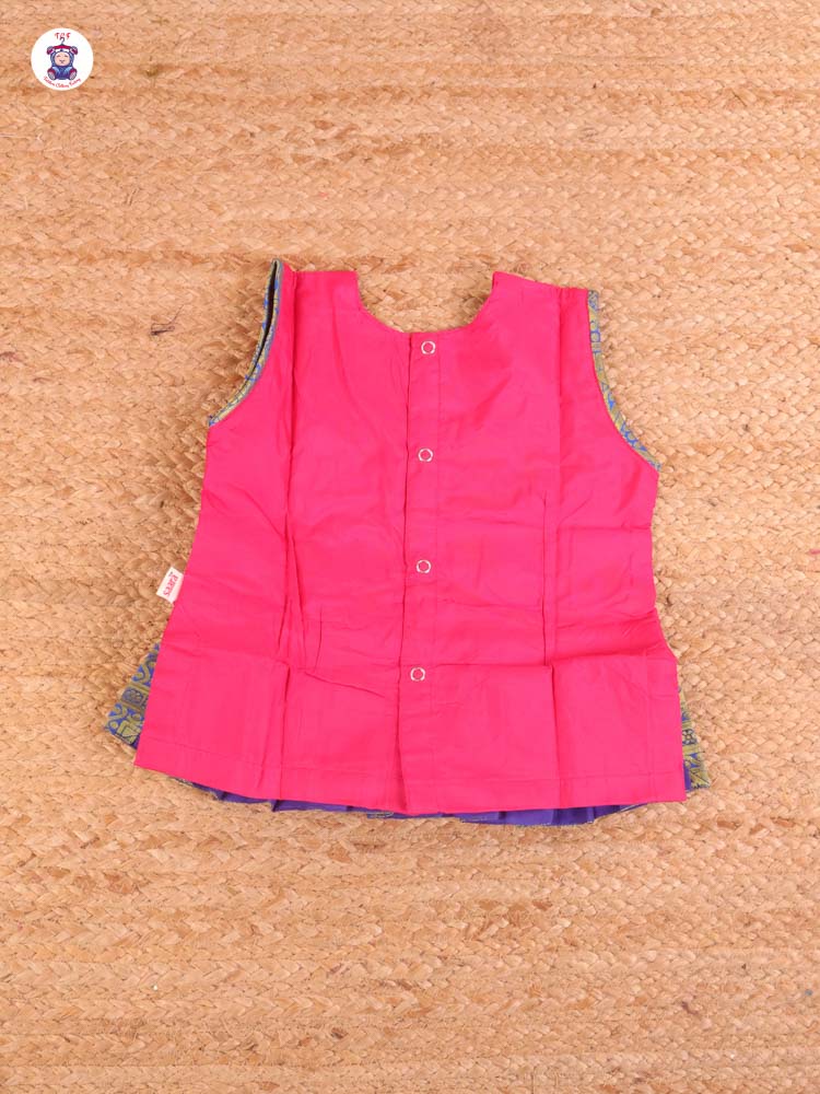 Pink & Blue -Pavadai Sattai