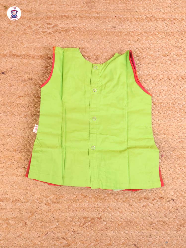 Parrot Green & Red - Pavadai Sattai