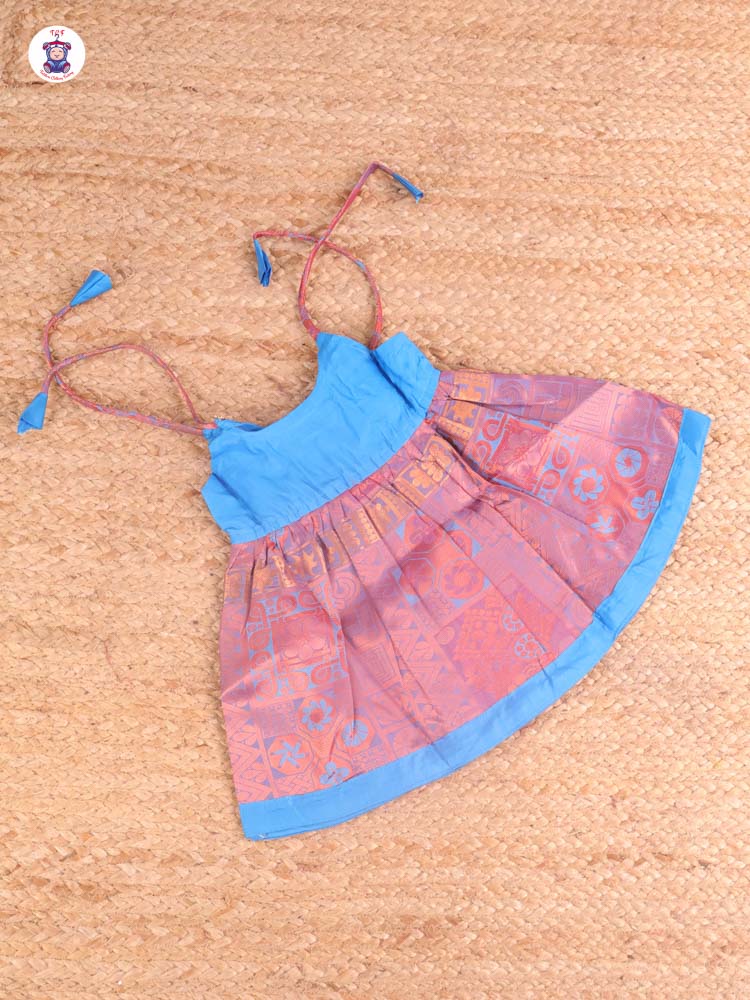 Blue - New Born Frock
