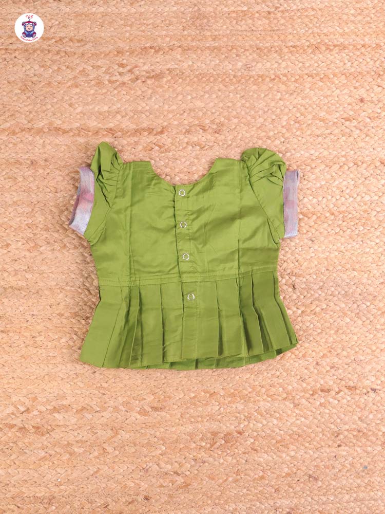 Green & Lavender - Pavadai Sattai