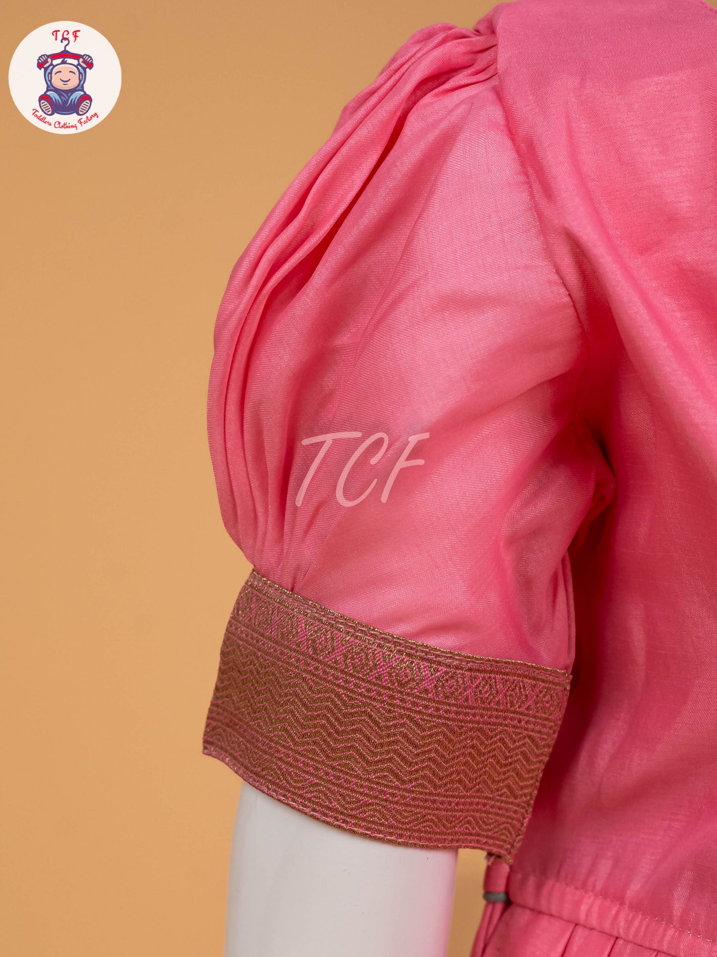 Baby Pink & Teal Blue - Semi Leghanga Choli