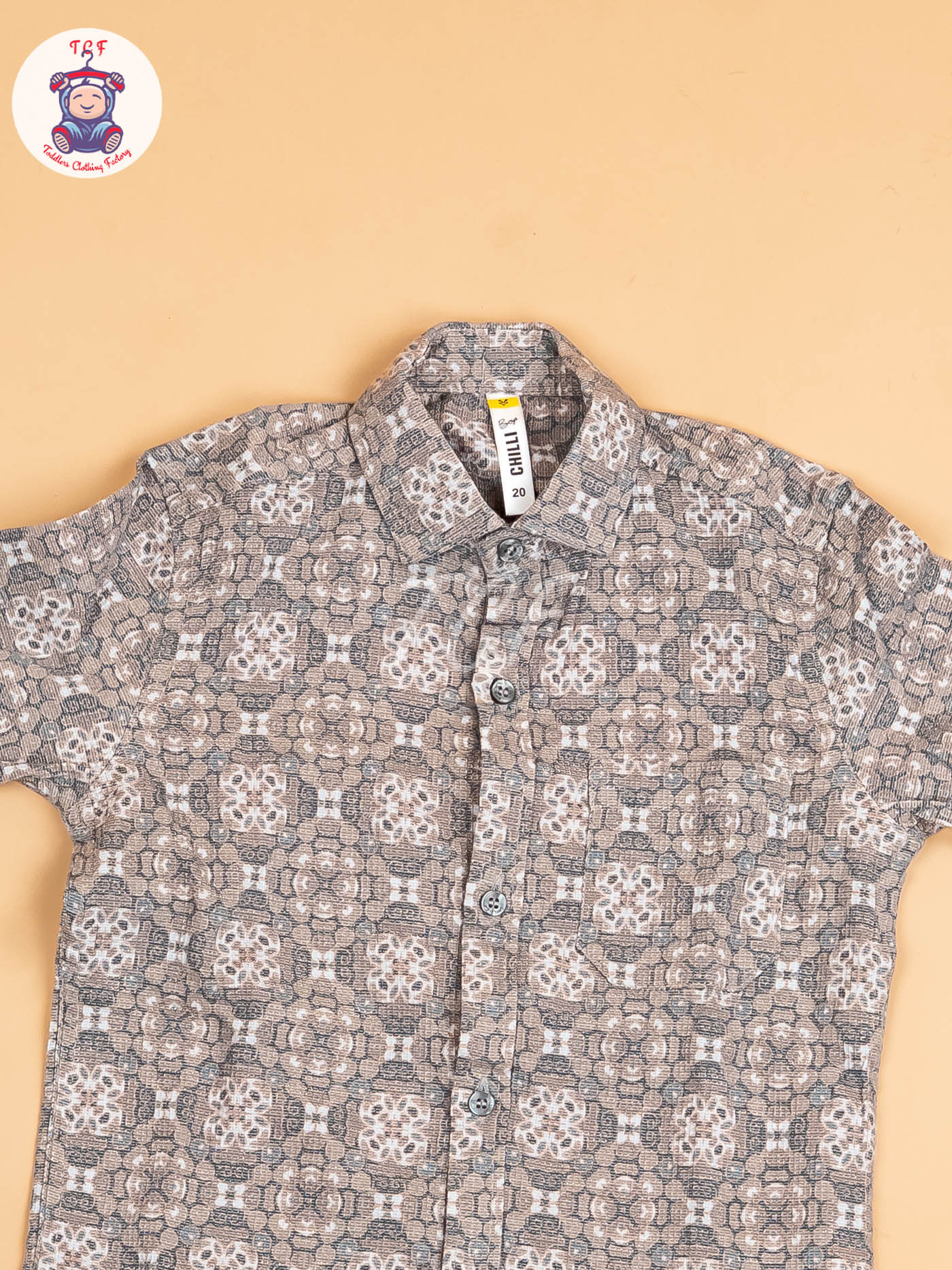 Grey - Boys Readymade Shirt