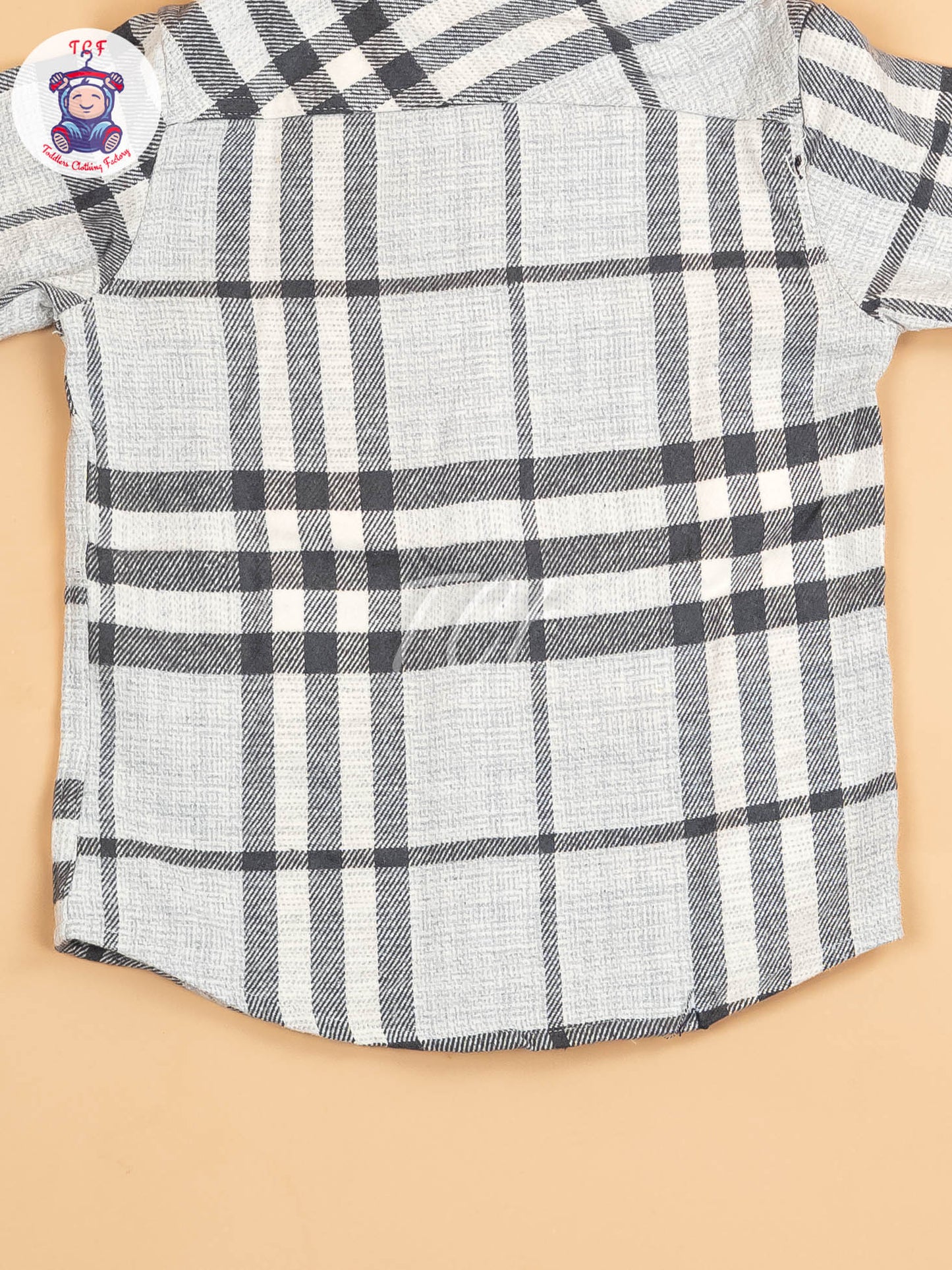 Grey & Beige - Boys Readymade Shirt