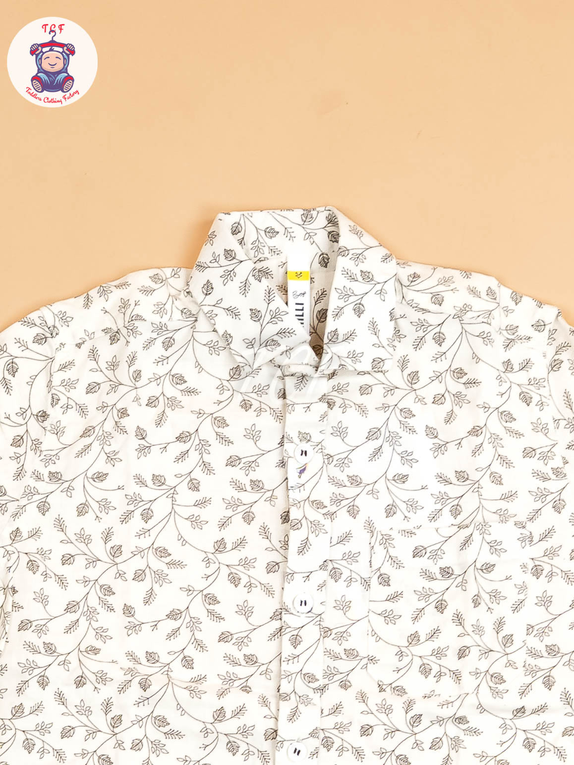 Cream - Boys Readymade Shirt
