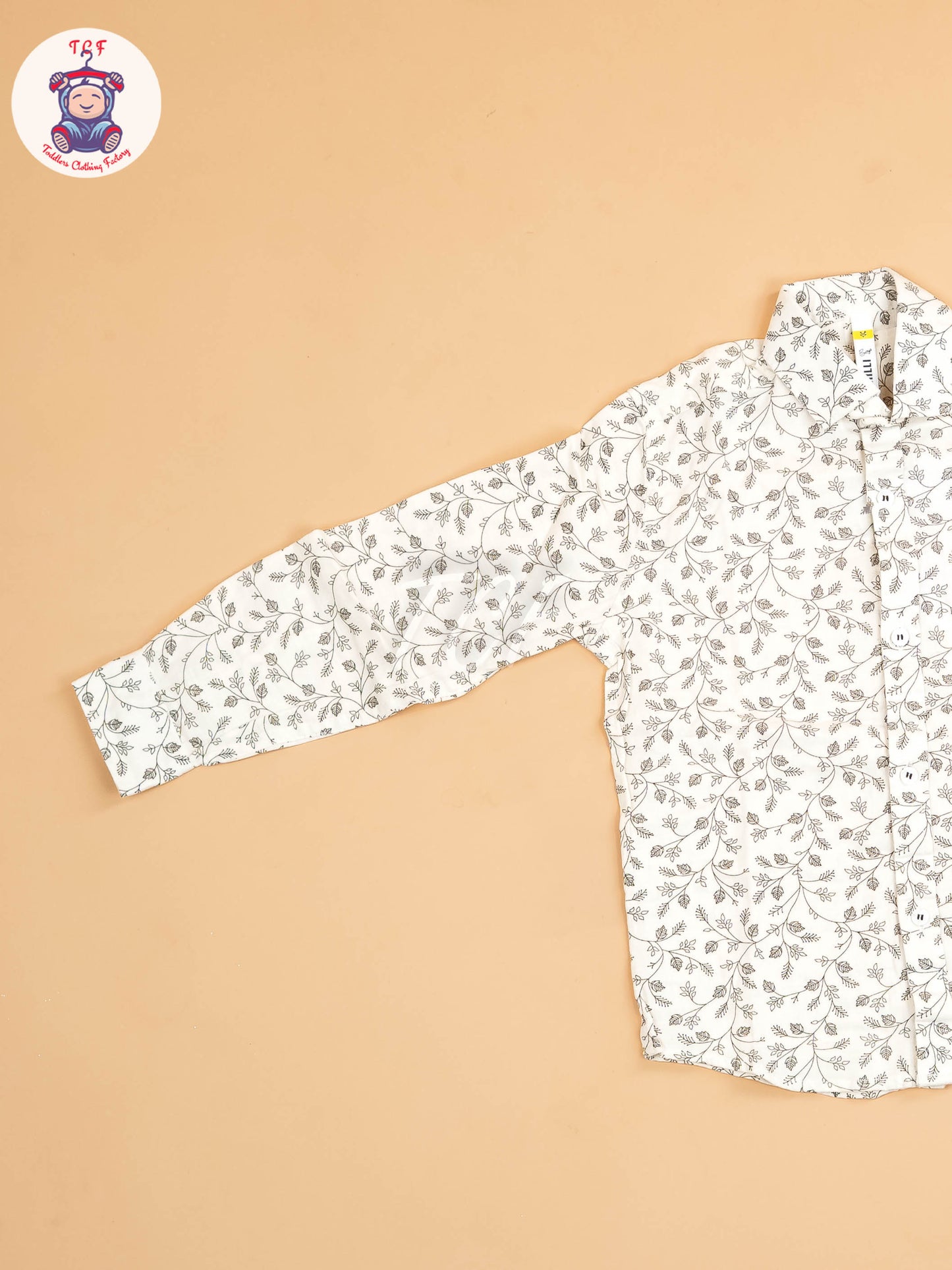 Cream - Boys Readymade Shirt