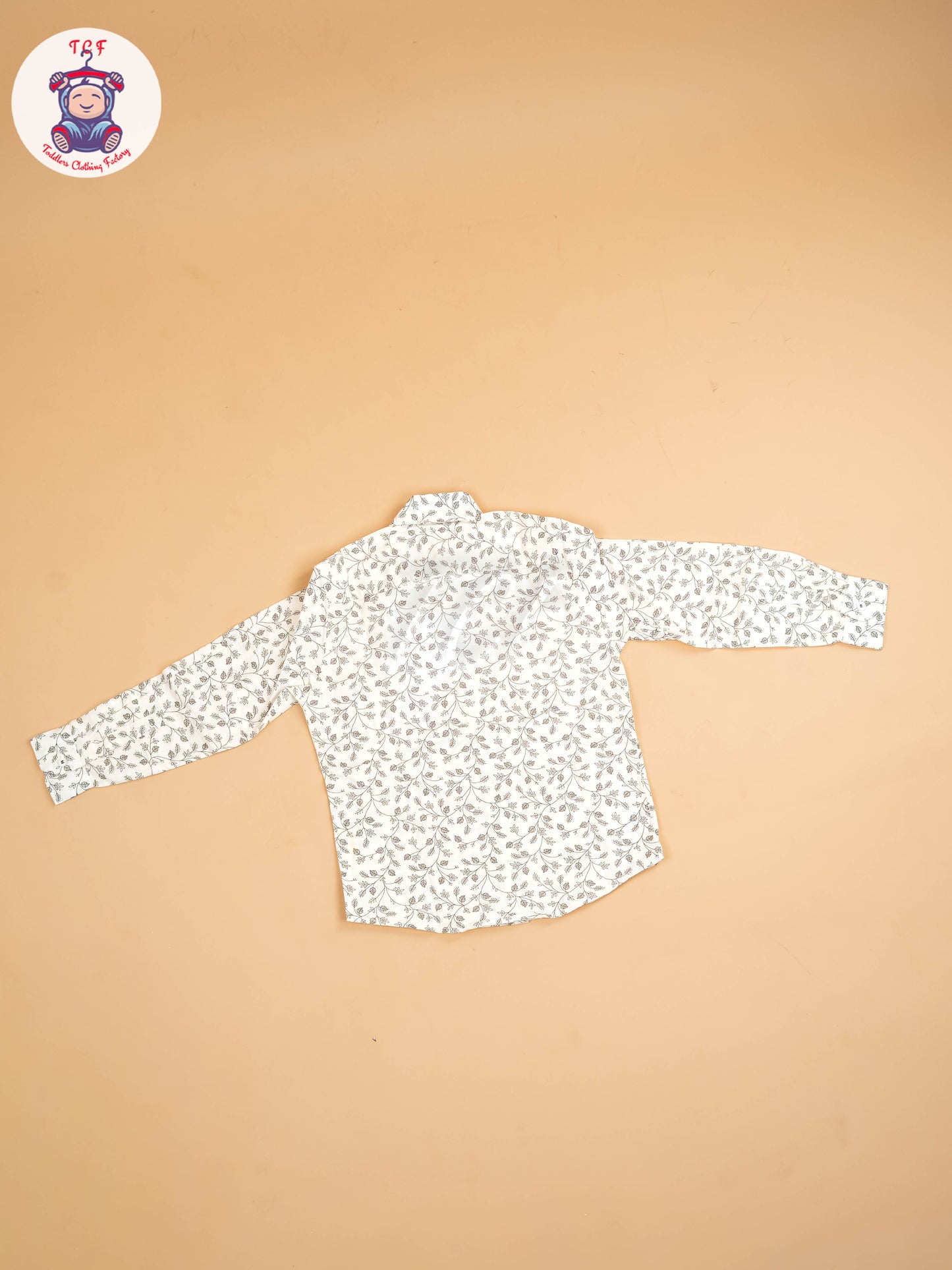Cream - Boys Readymade Shirt