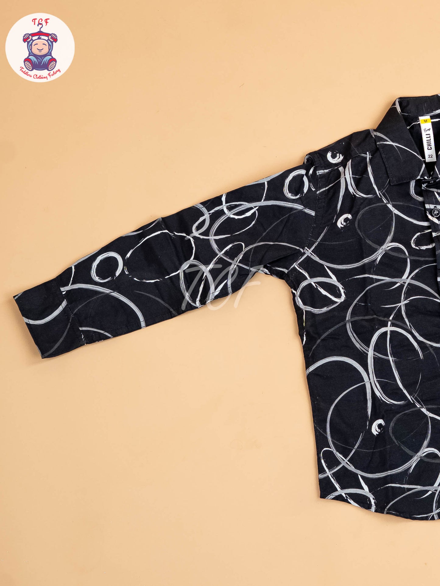 Black - Boys Readymade Shirt