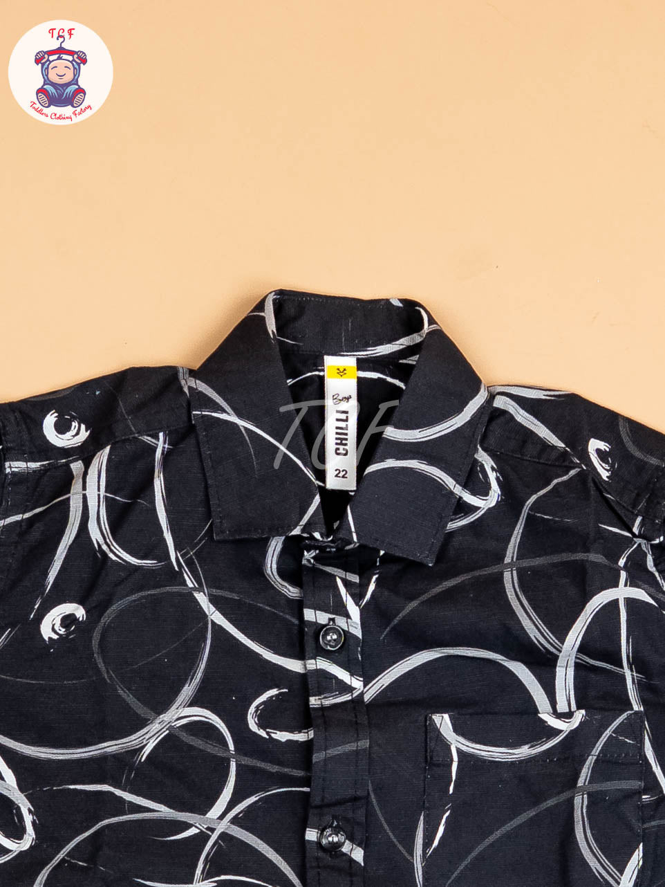 Black - Boys Readymade Shirt