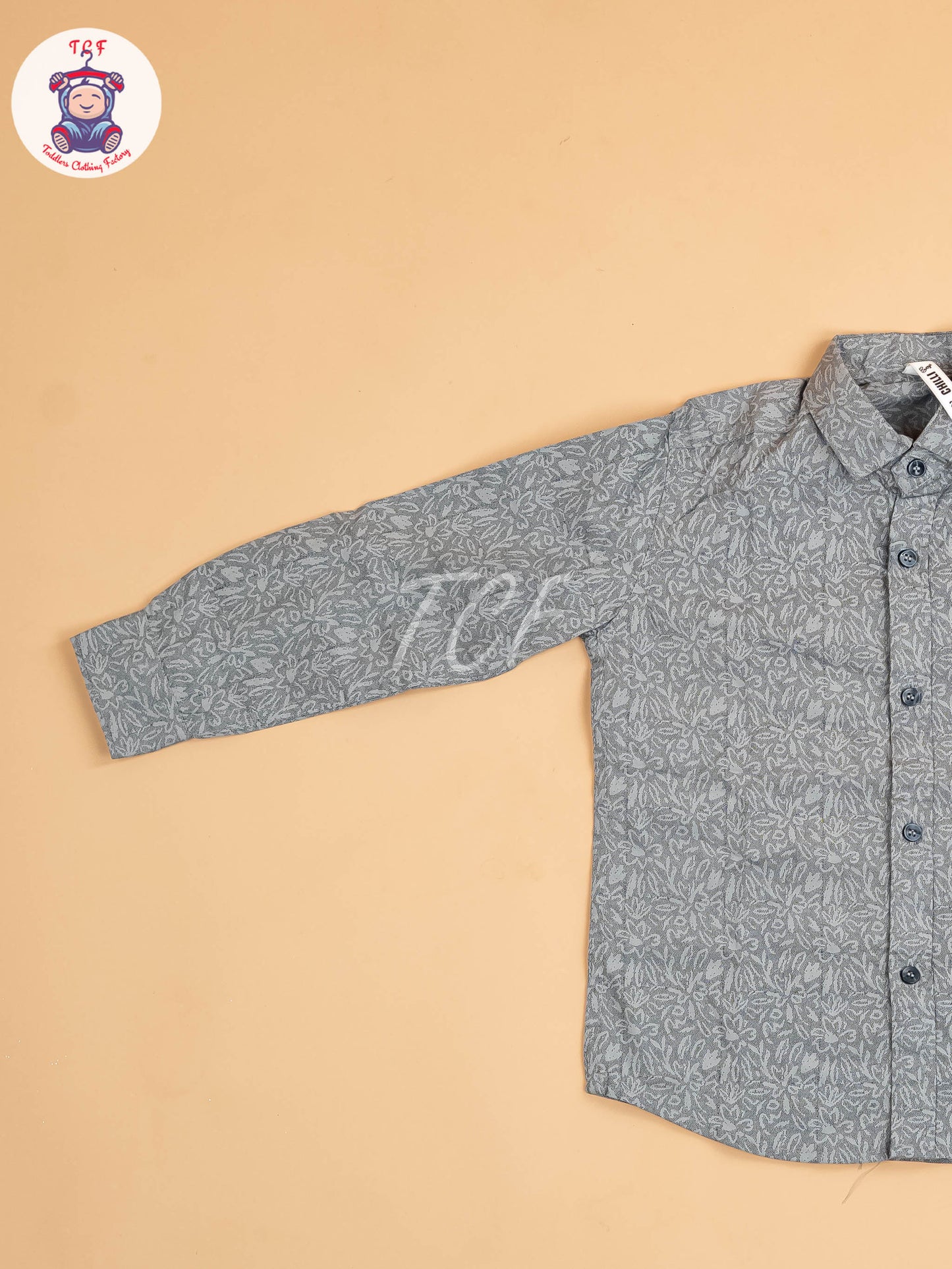 Grey - Boys Readymade Shirt