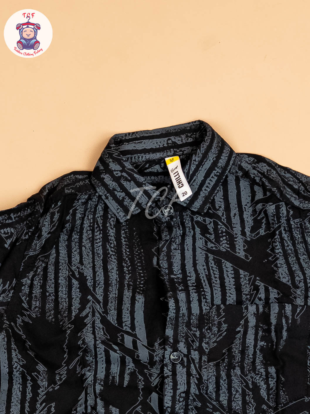 Black - Boys Readymade Shirt