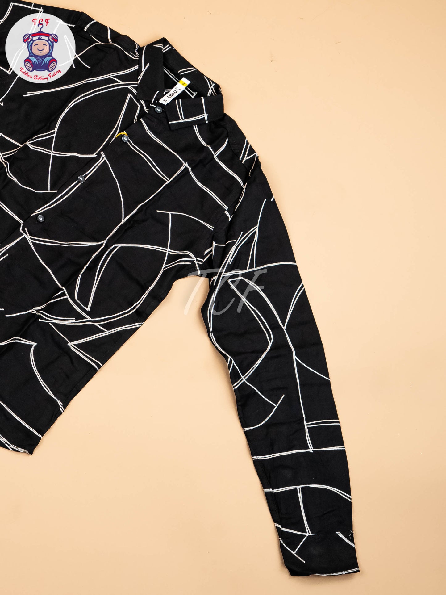 Black - Boys Readymade Shirt
