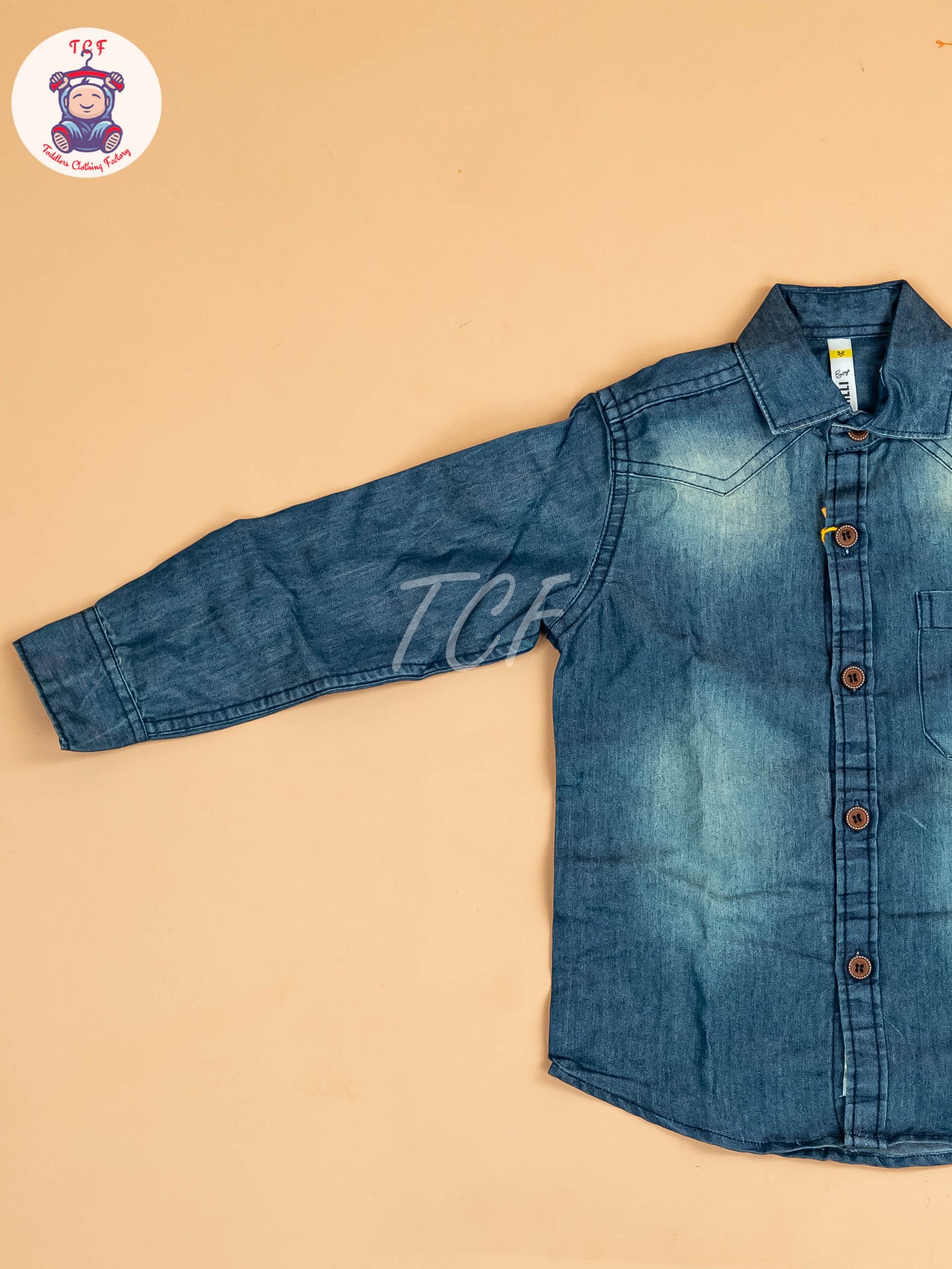 Blue Denim- Boys Readymade Shirt