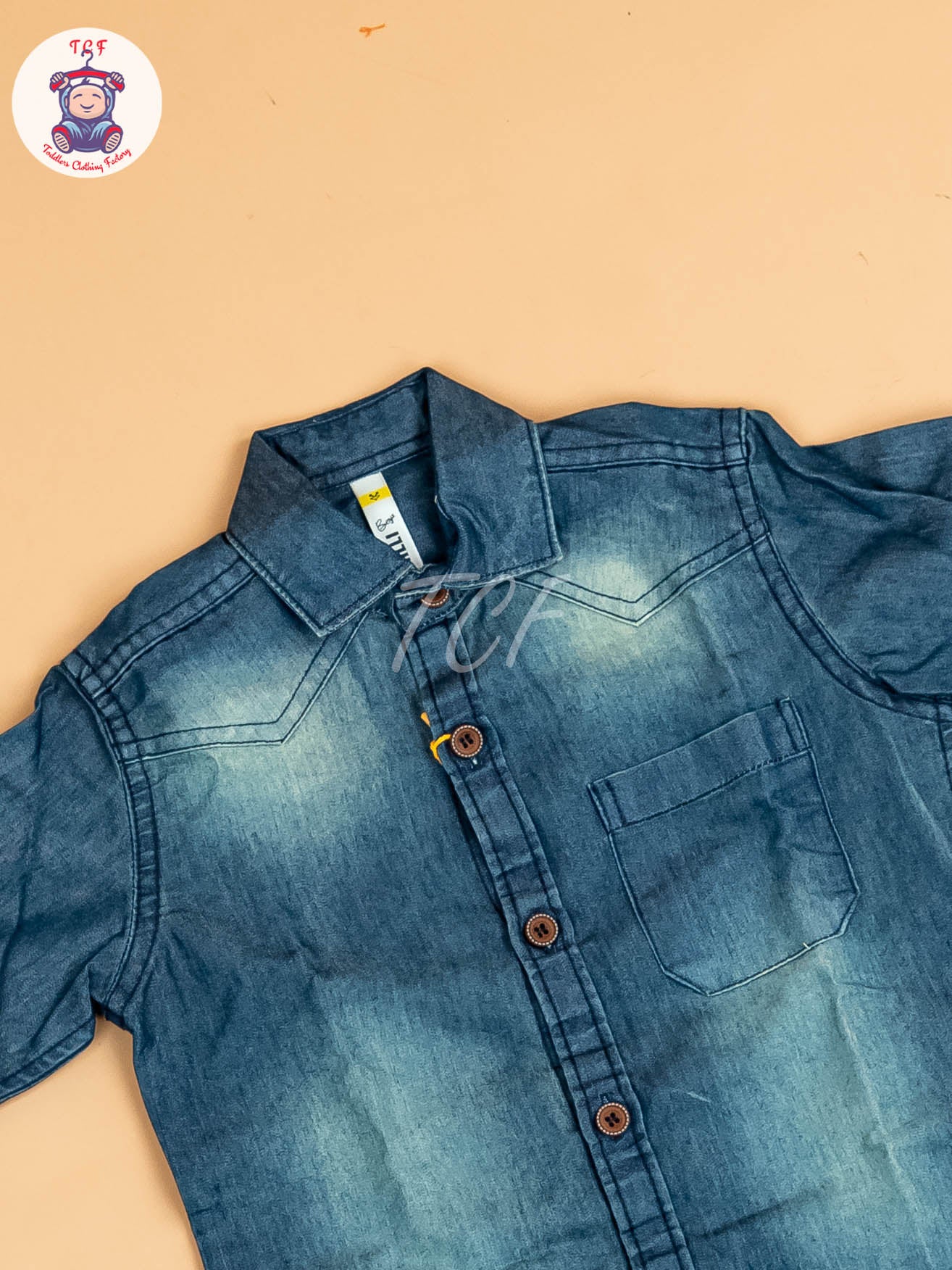 Blue Denim- Boys Readymade Shirt