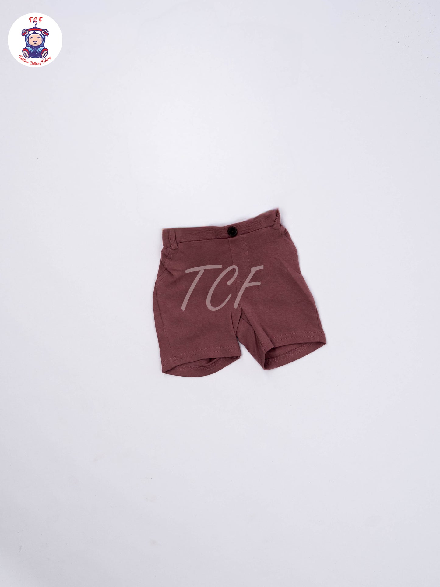 White & Pink - Collar T-Shirts & Shorts