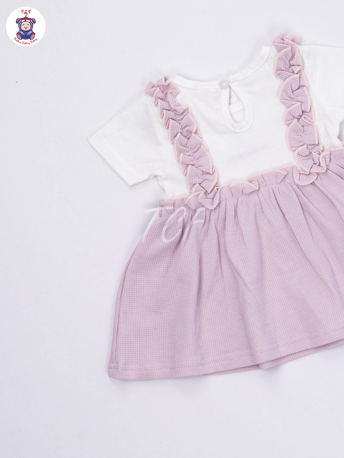 White & Light Lavendar - Jumpsuits