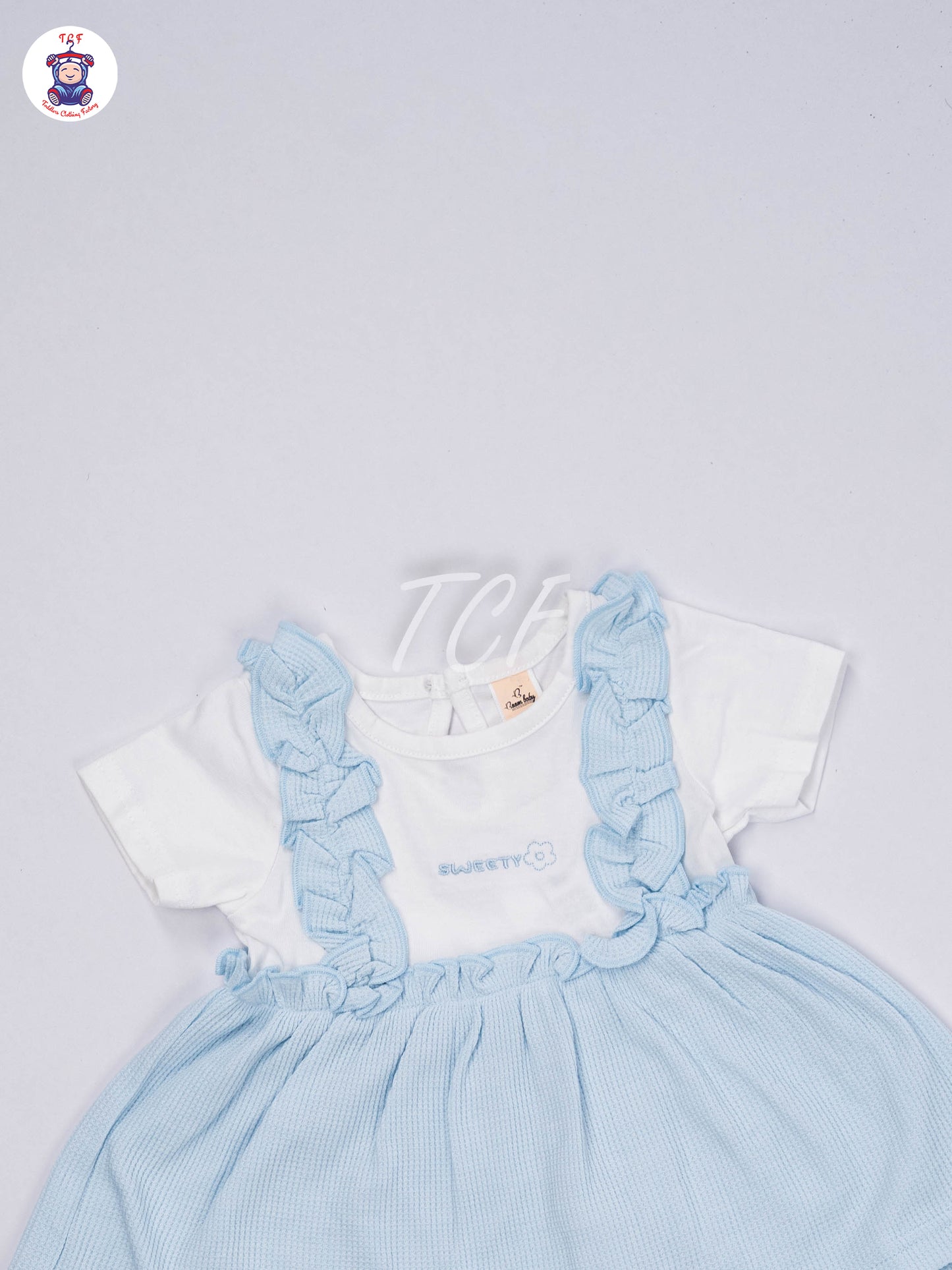 White & Sky Blue - Jumpsuits