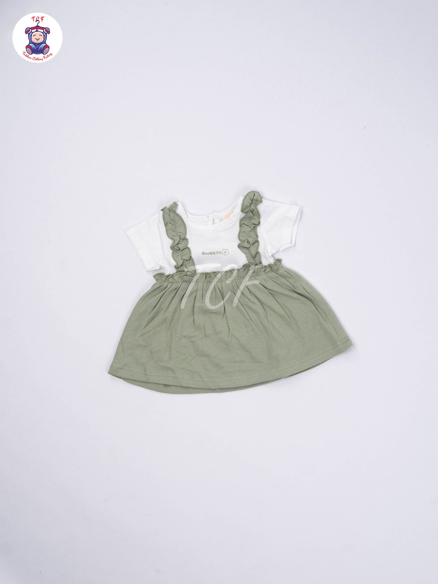 White & Lite Green - Jumpsuits