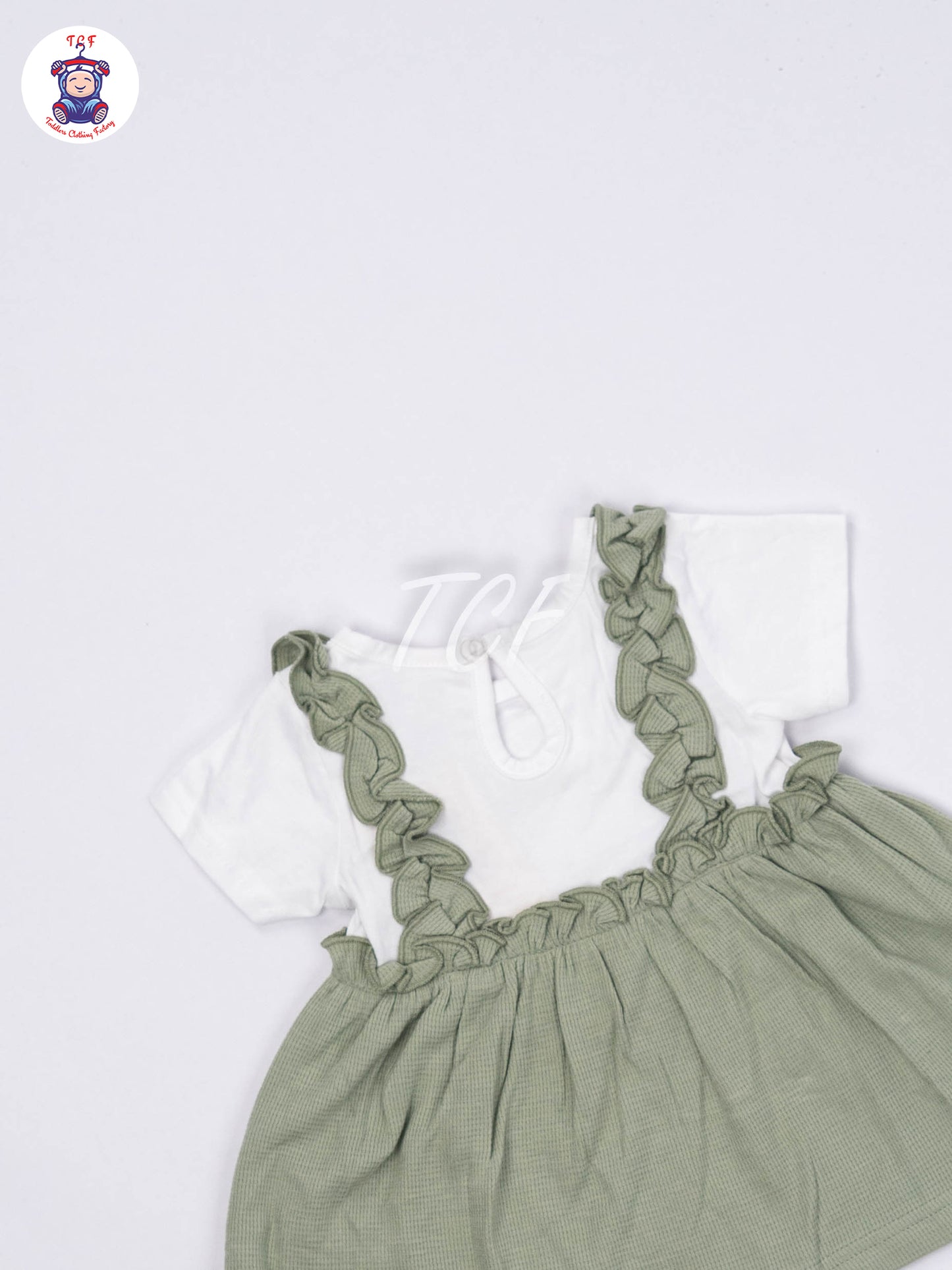 White & Lite Green - Jumpsuits