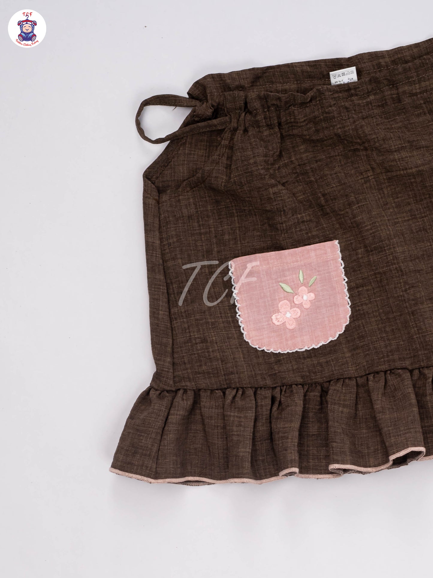 Dark Brown - Cotton Frocks