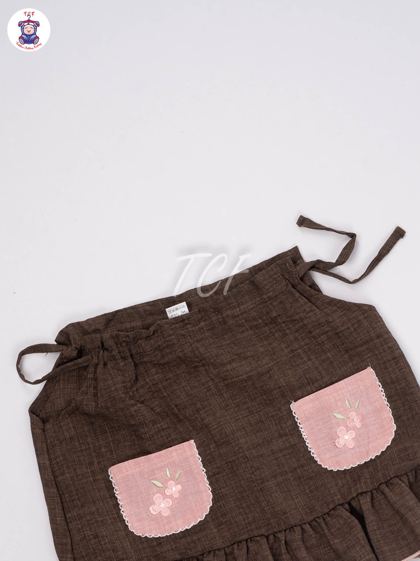 Dark Brown - Cotton Frocks