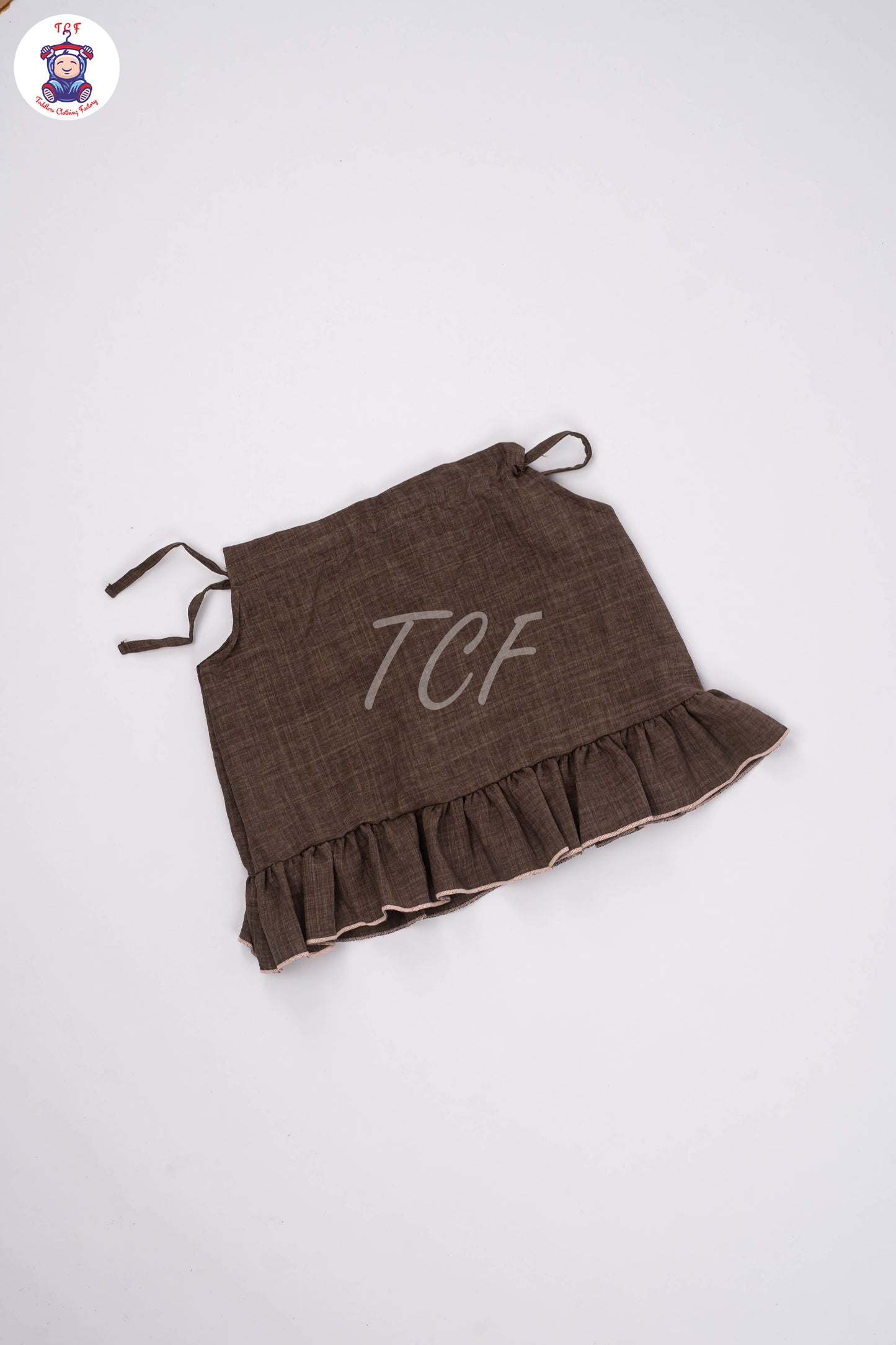 Dark Brown - Cotton Frocks