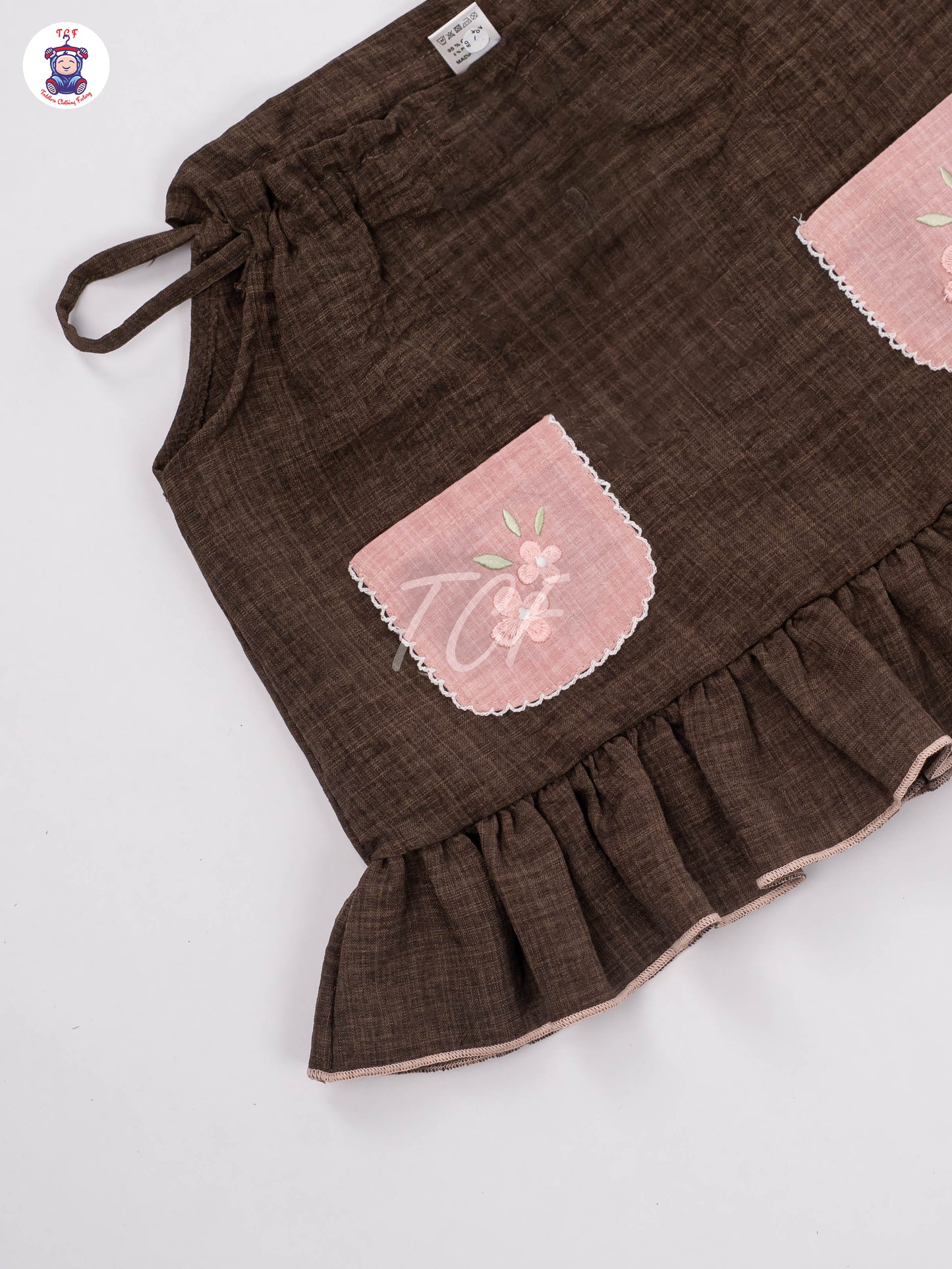 Dark Brown - Cotton Frocks