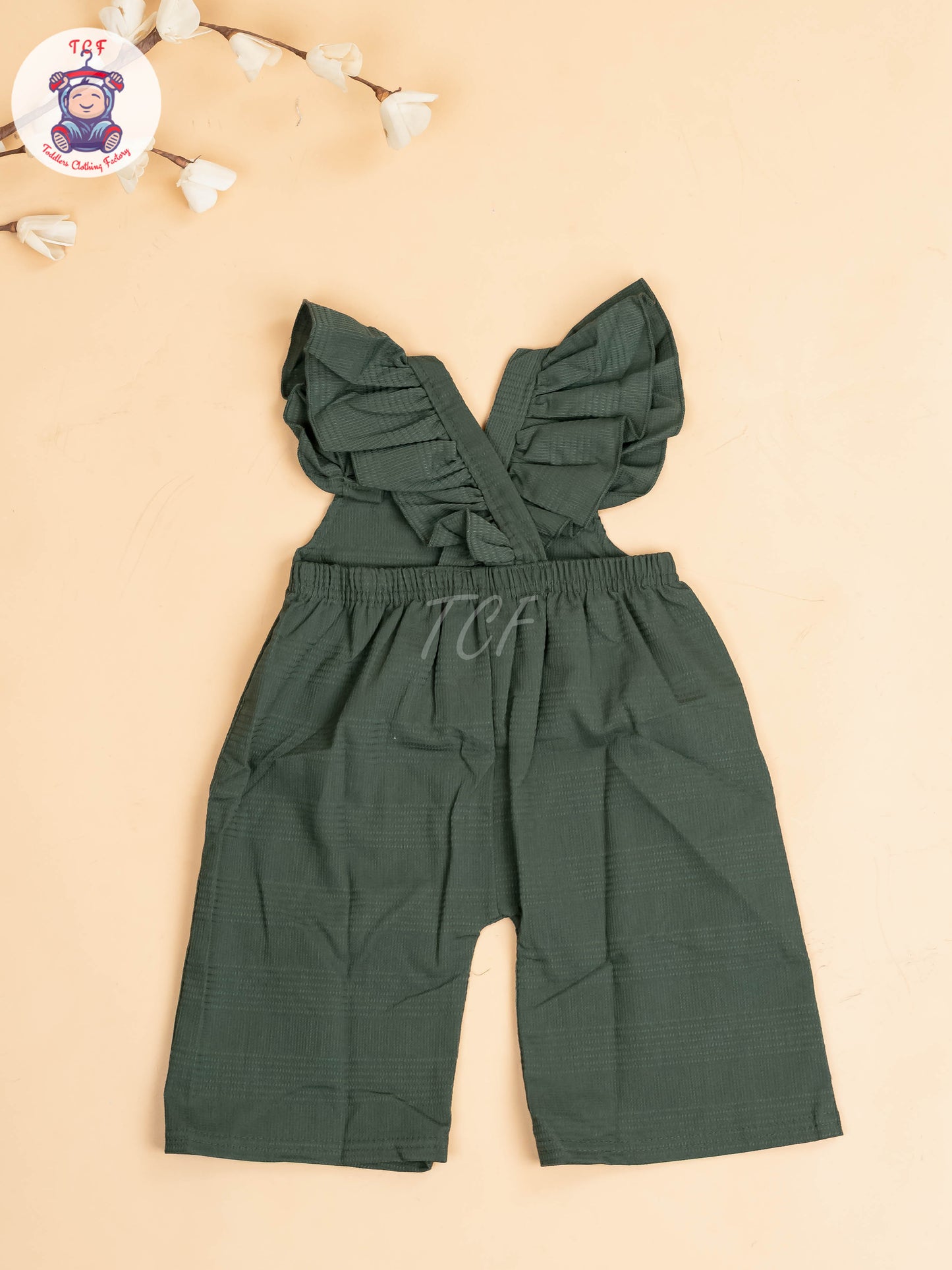Dark Green - Girls Readymade Co-ords Sets