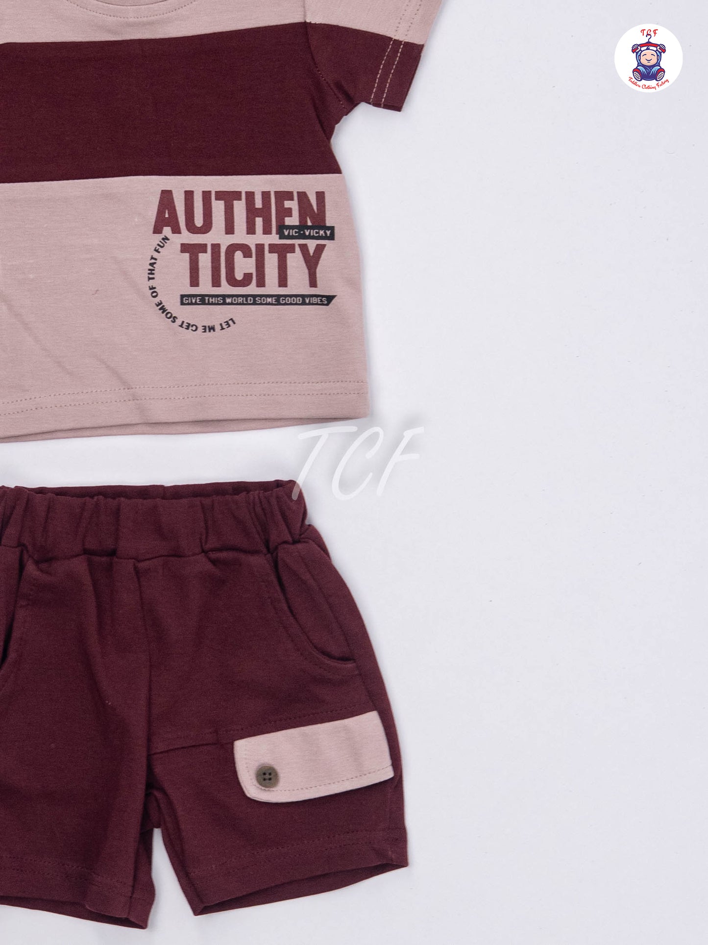 Maroon - T-Shirts & Shorts