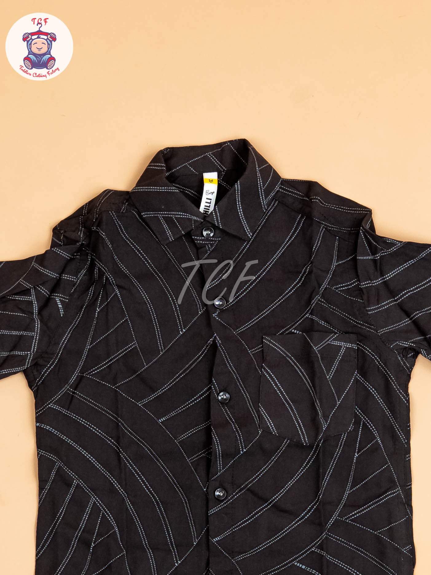 Black - Boys Readymade Shirt