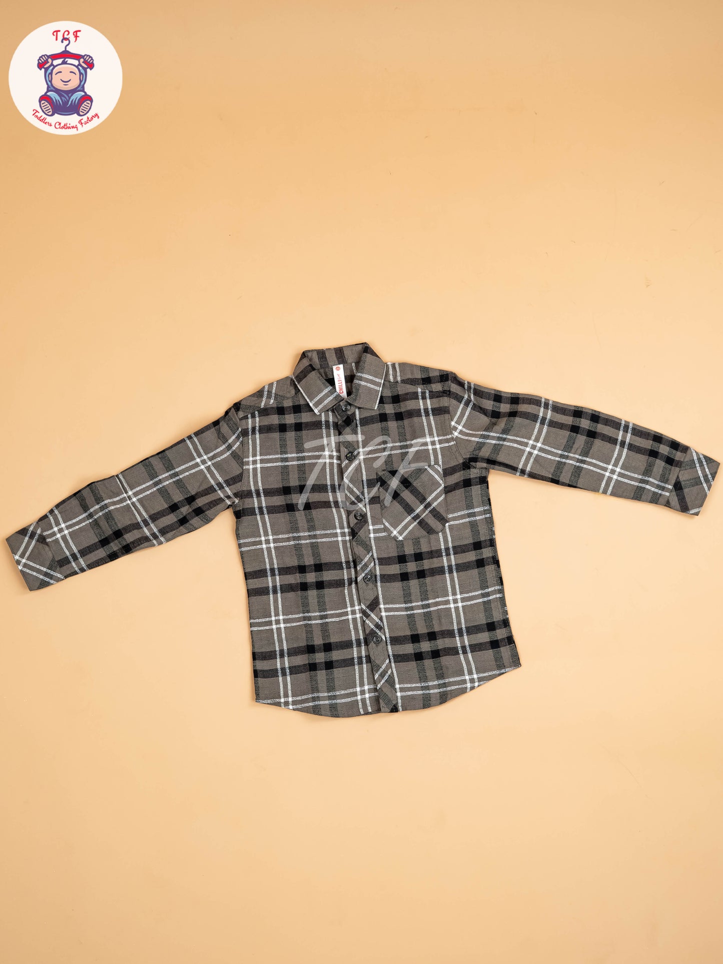 Green & Black - Boys Readymade Shirt