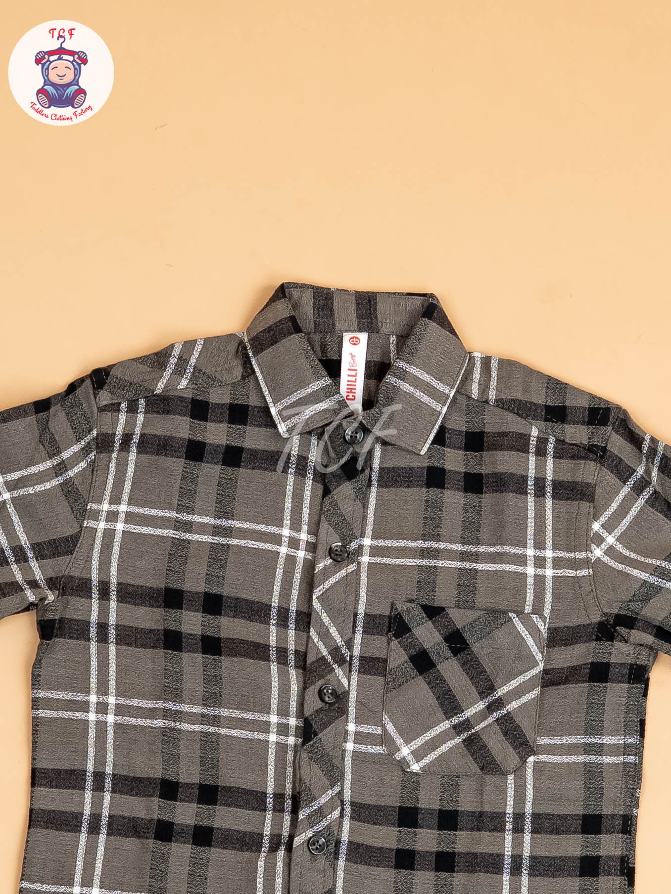 Green & Black - Boys Readymade Shirt