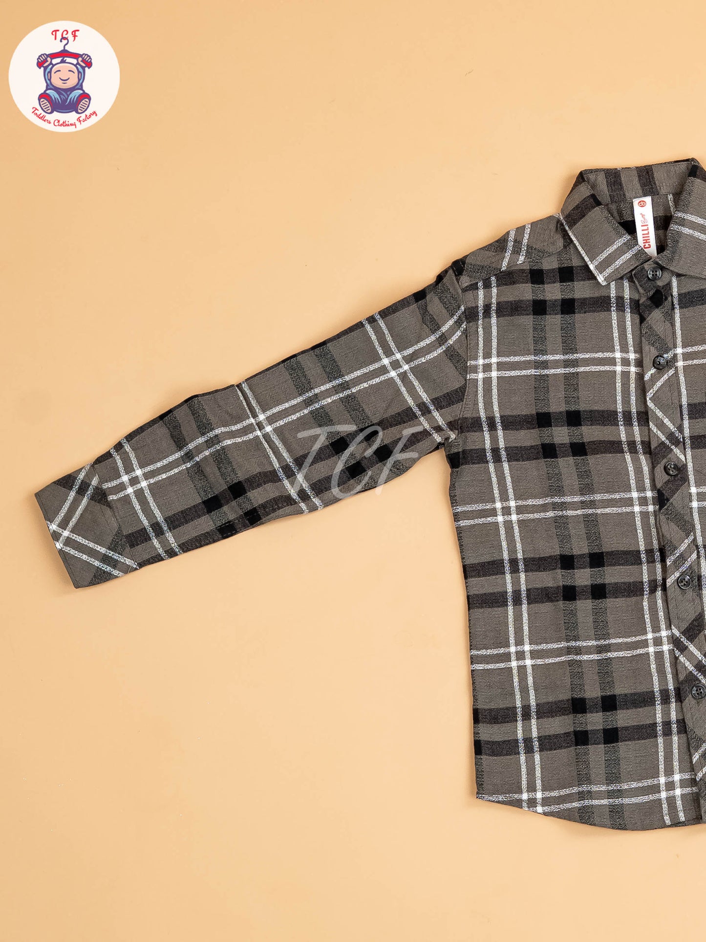 Green & Black - Boys Readymade Shirt