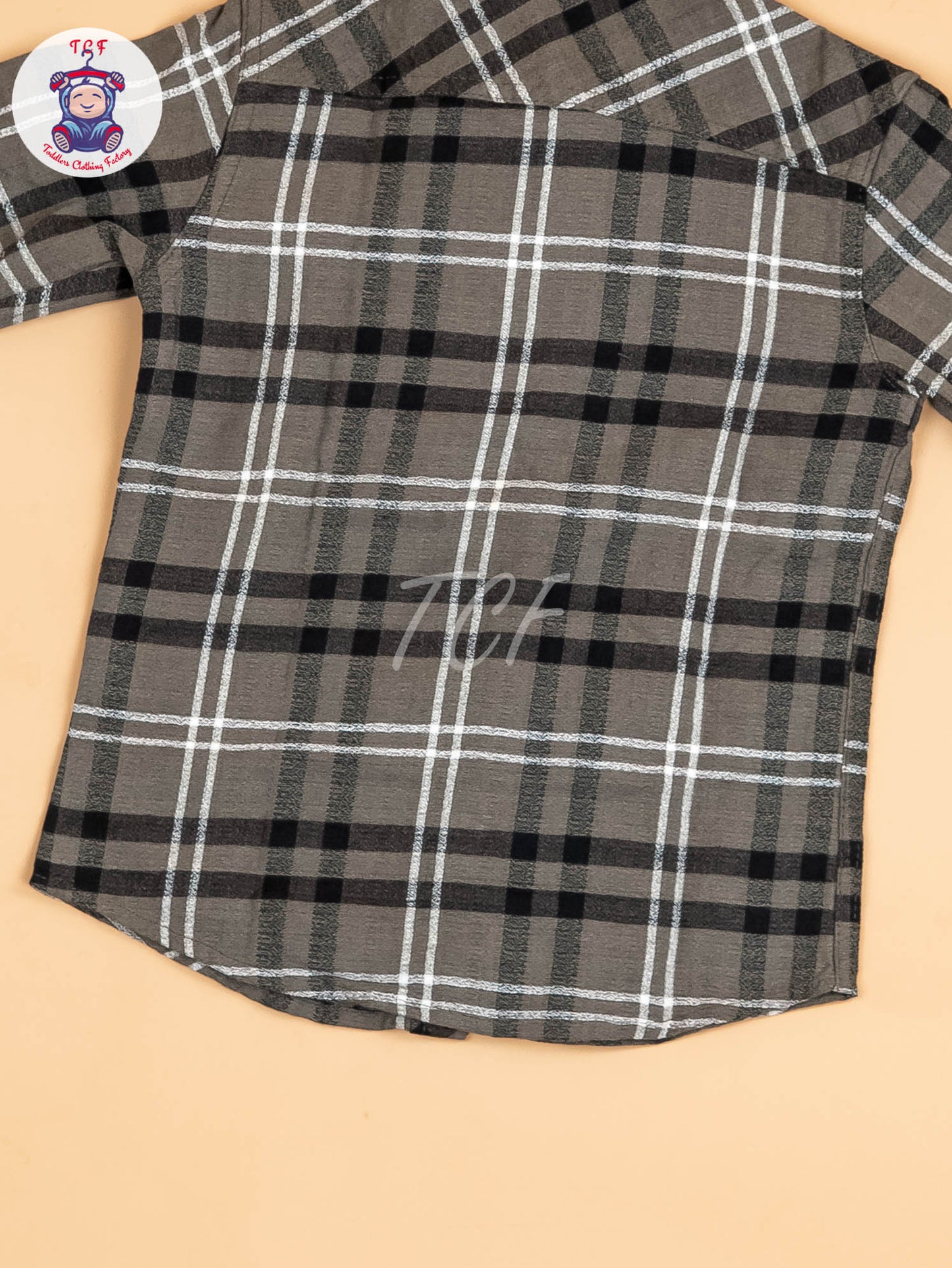 Green & Black - Boys Readymade Shirt