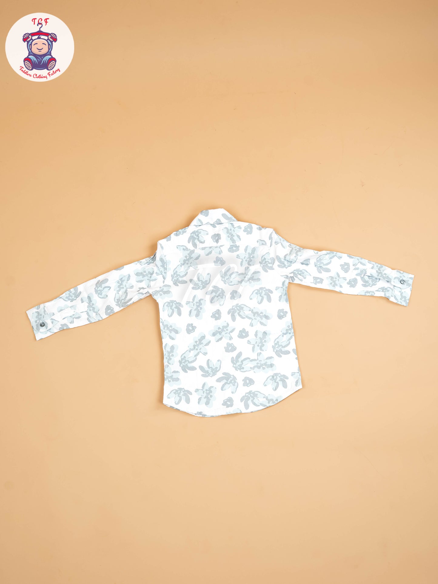 White & Blue - Boys Readymade Shirt