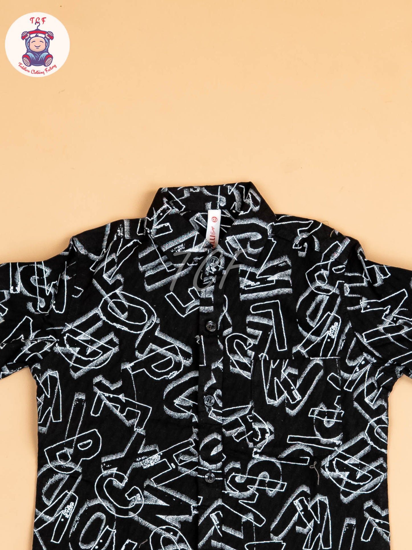 Black - Boys Readymade Shirt
