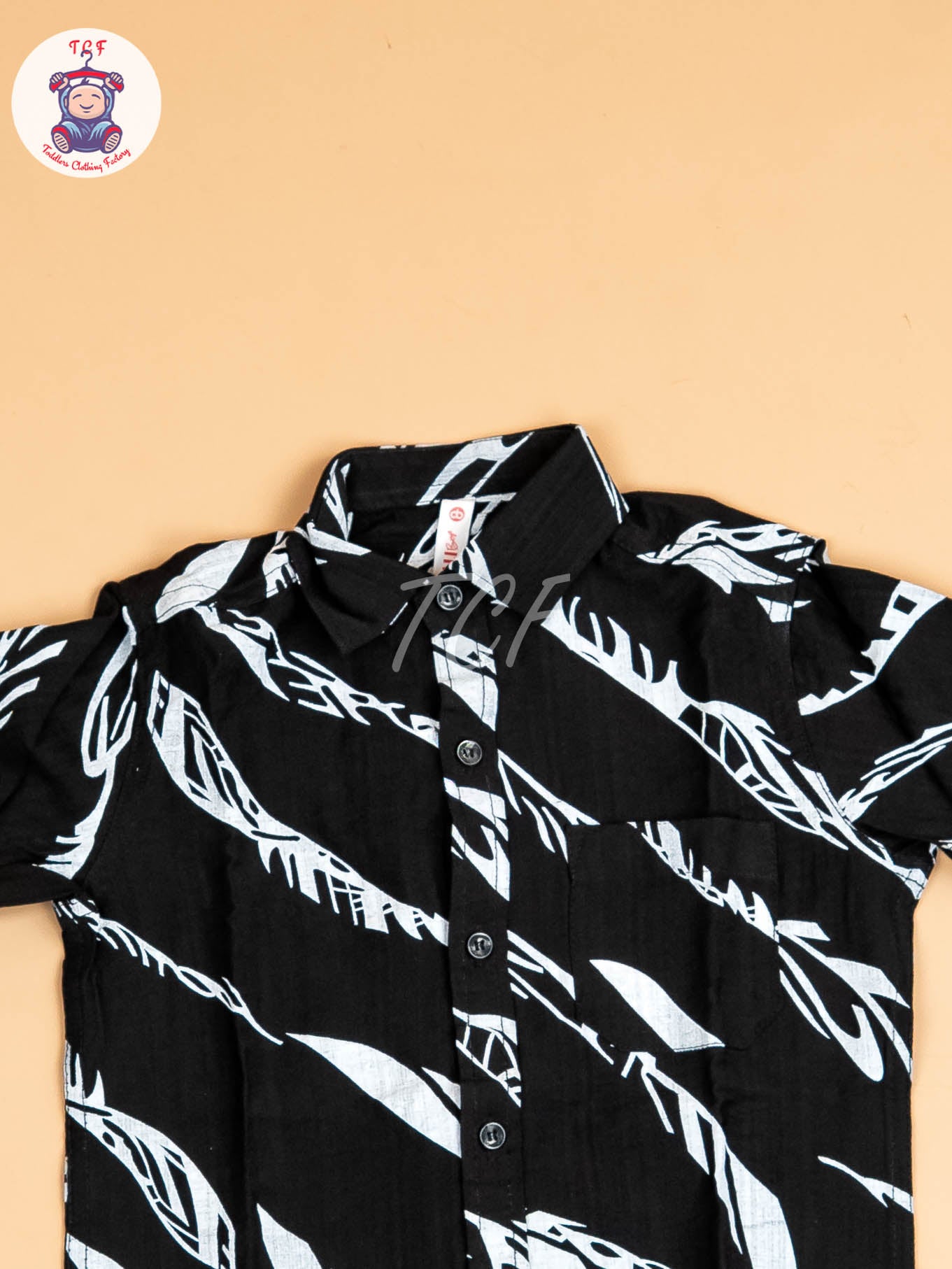 Black - Boys Readymade Shirt
