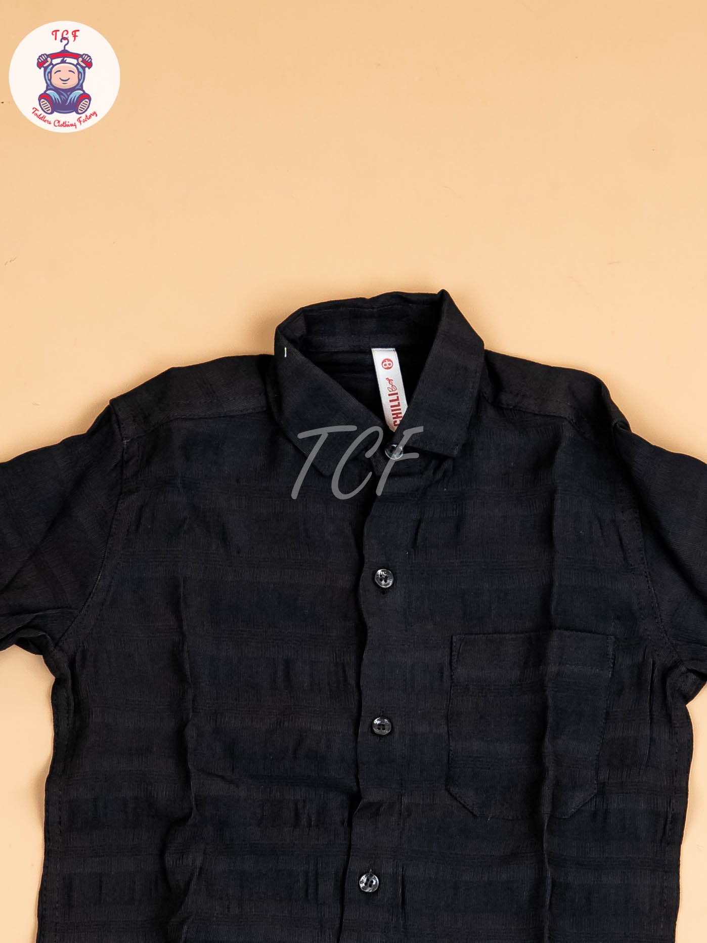 Black - Boys Readymade Shirt