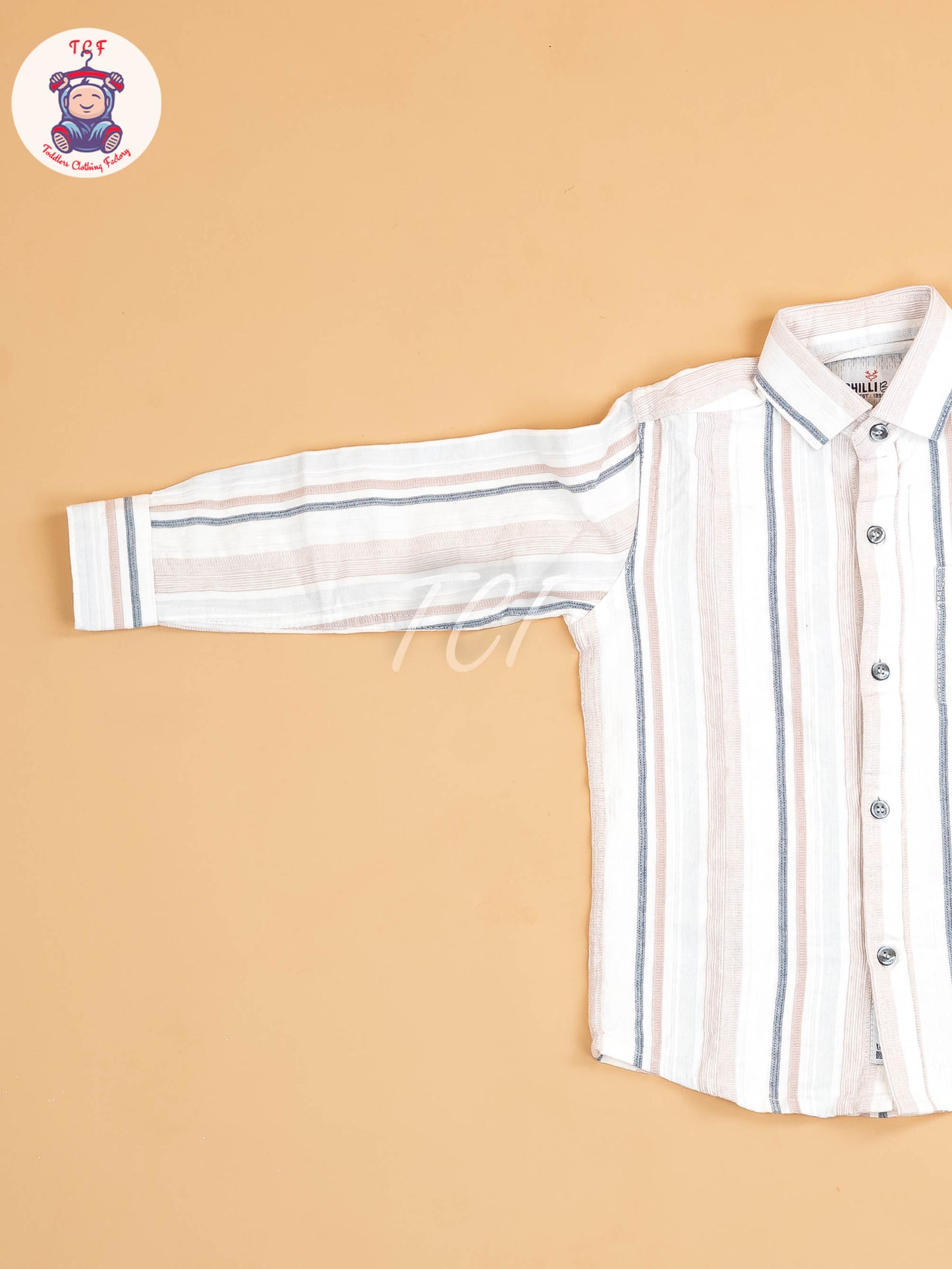 White Stripes - Boys Readymade Shirt