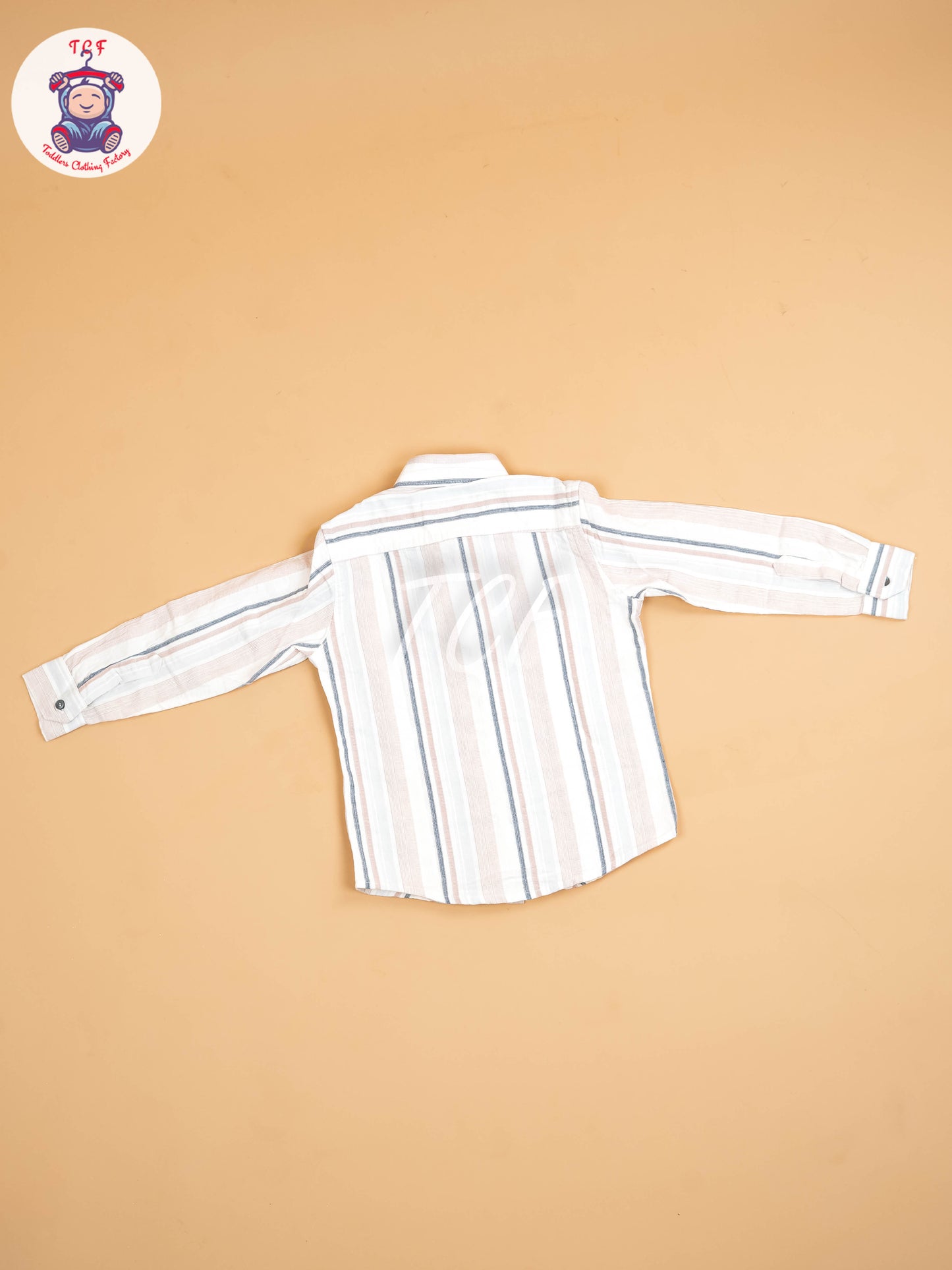 White Stripes - Boys Readymade Shirt