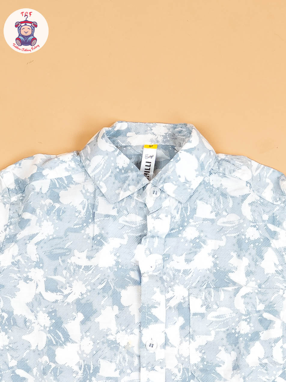 Light Blue - Boys Readymade Shirt