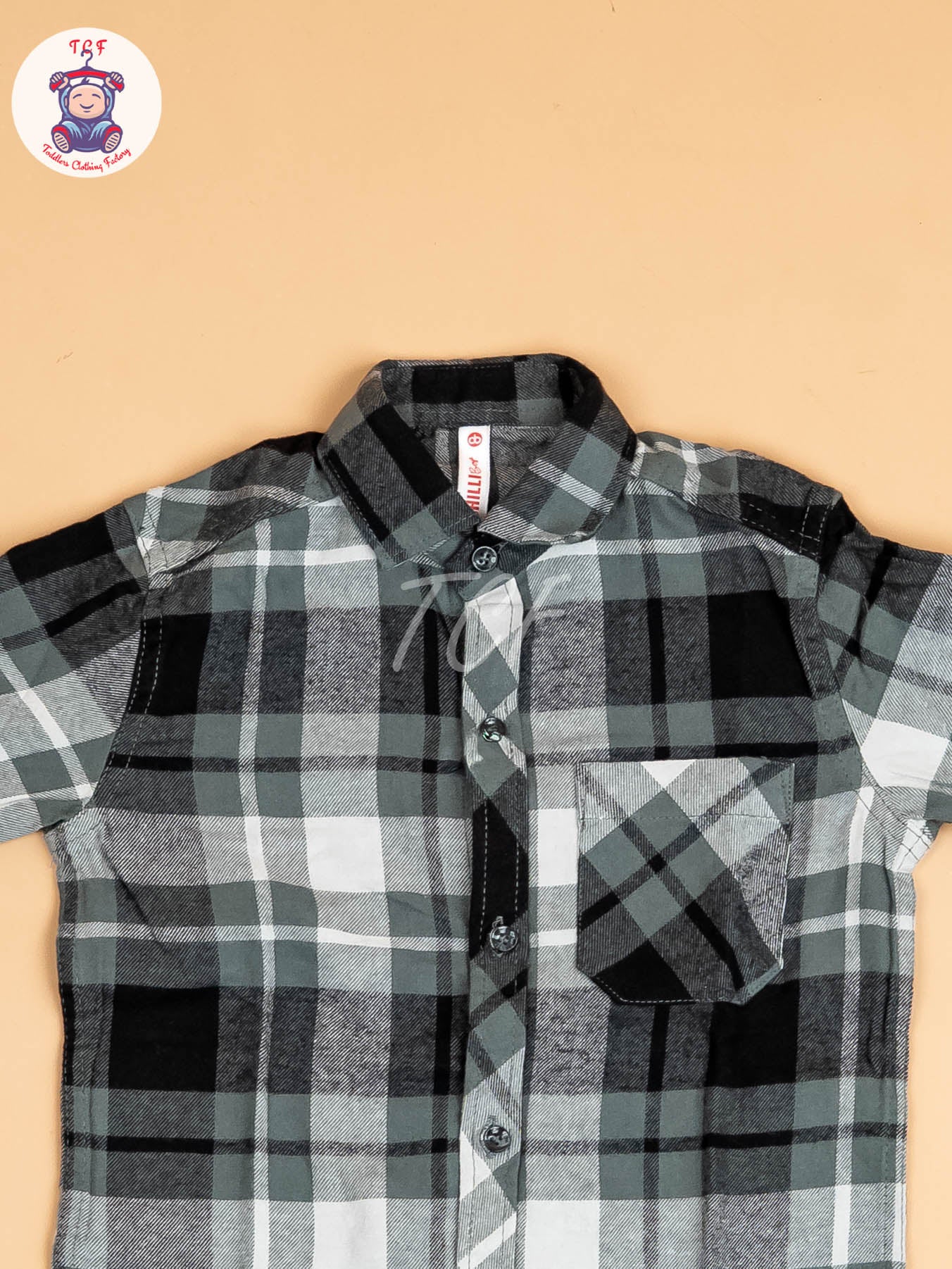 Black Checks - Boys Readymade Shirt