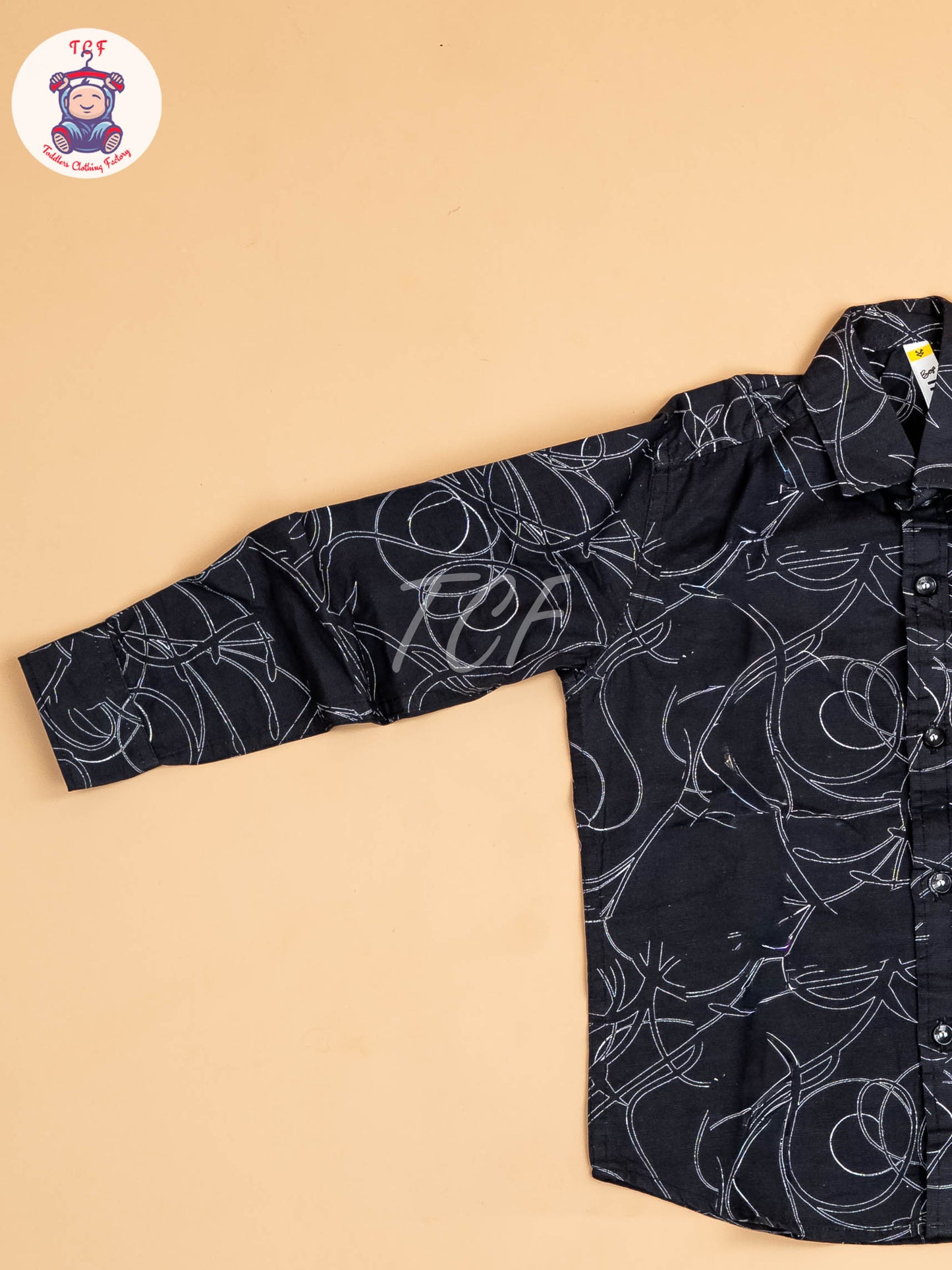 Black - Boys Readymade Shirt