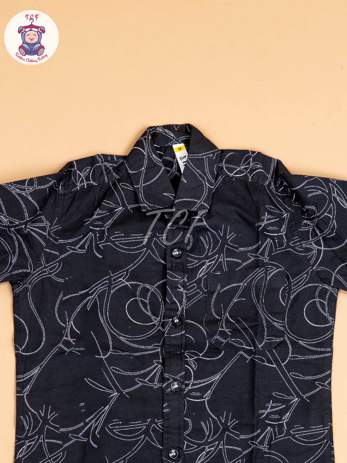 Black - Boys Readymade Shirt
