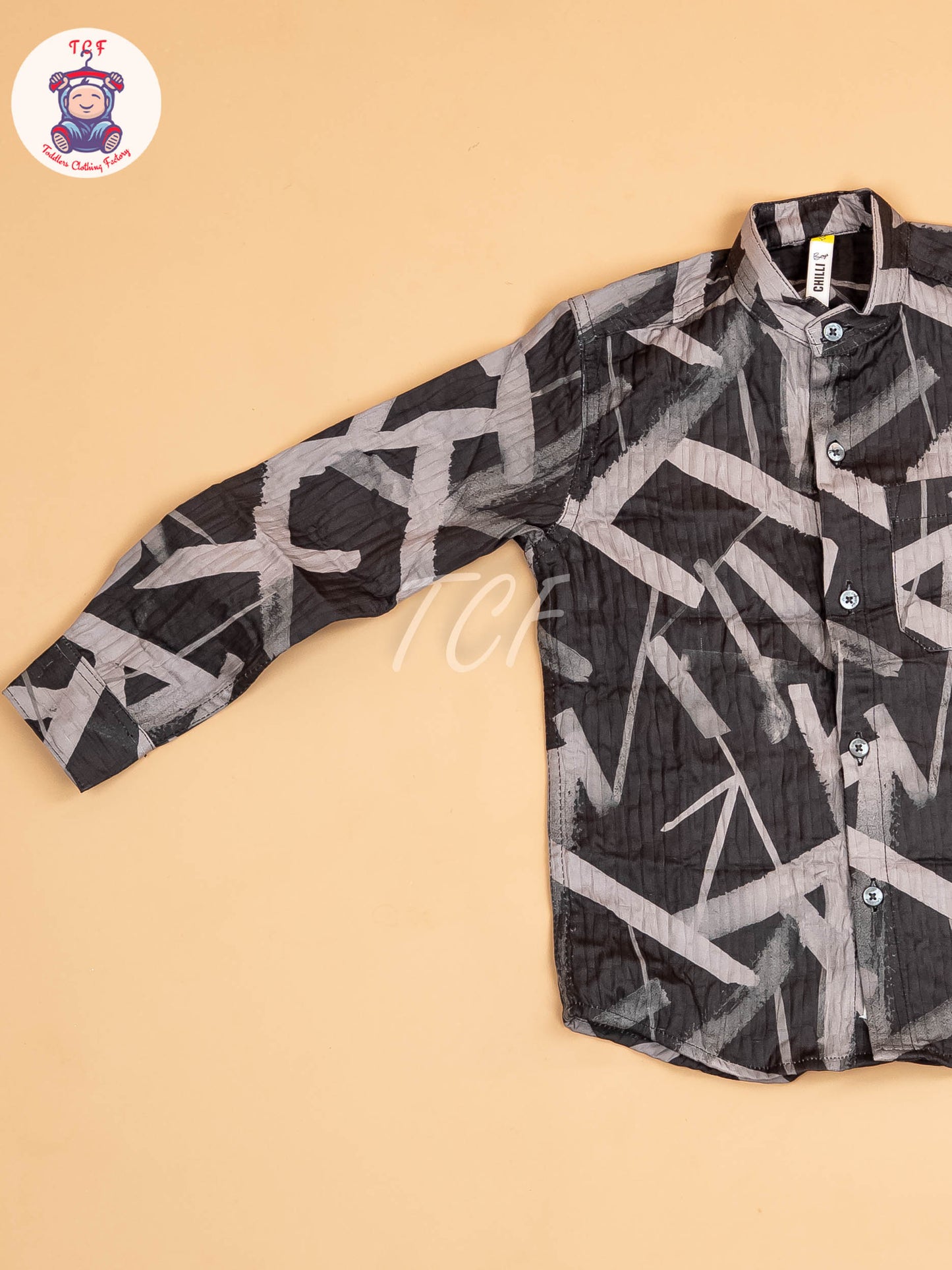 Black - Boys Readymade Shirt