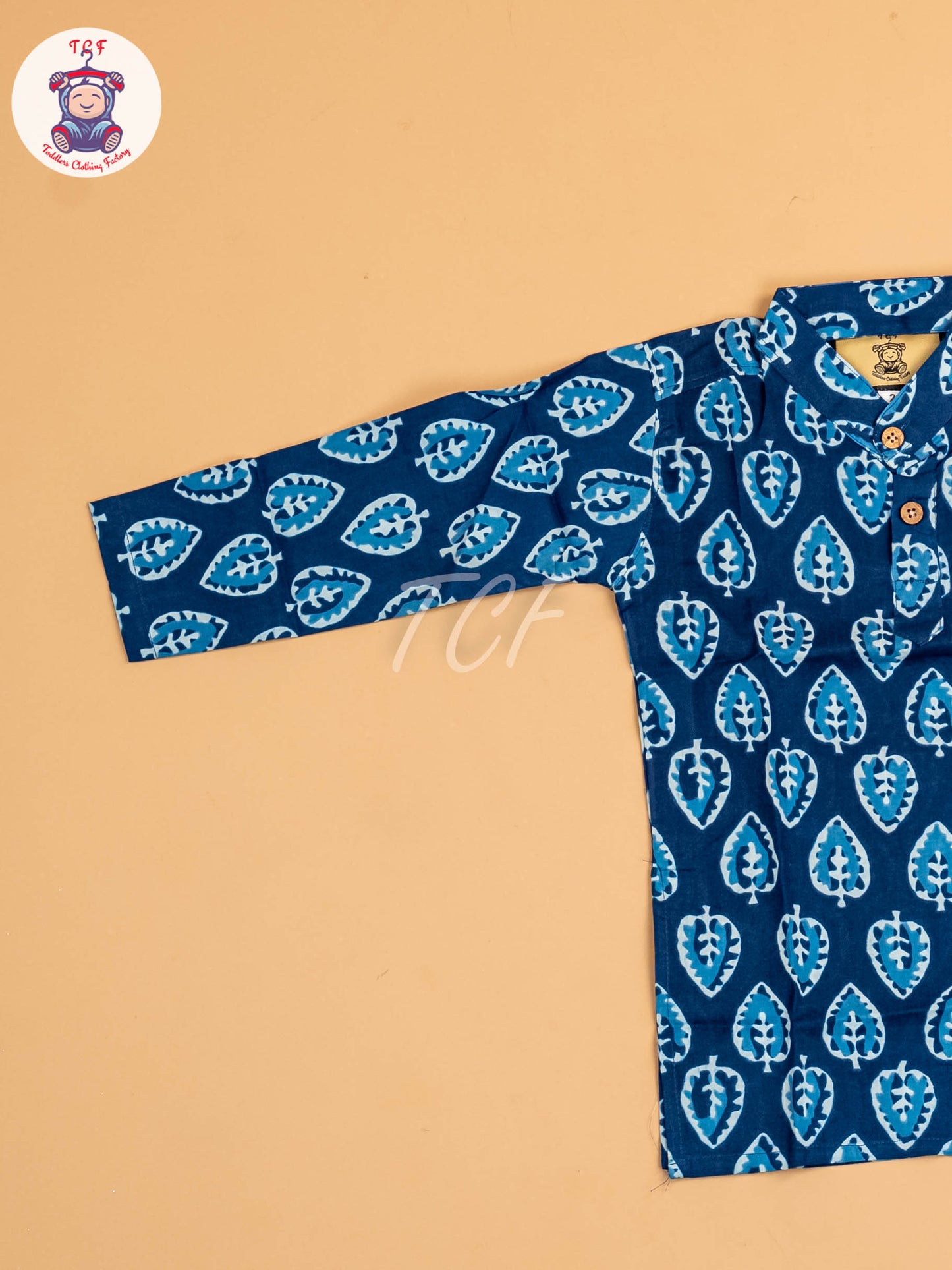 Indiogo - Boys Printed Long Kurta