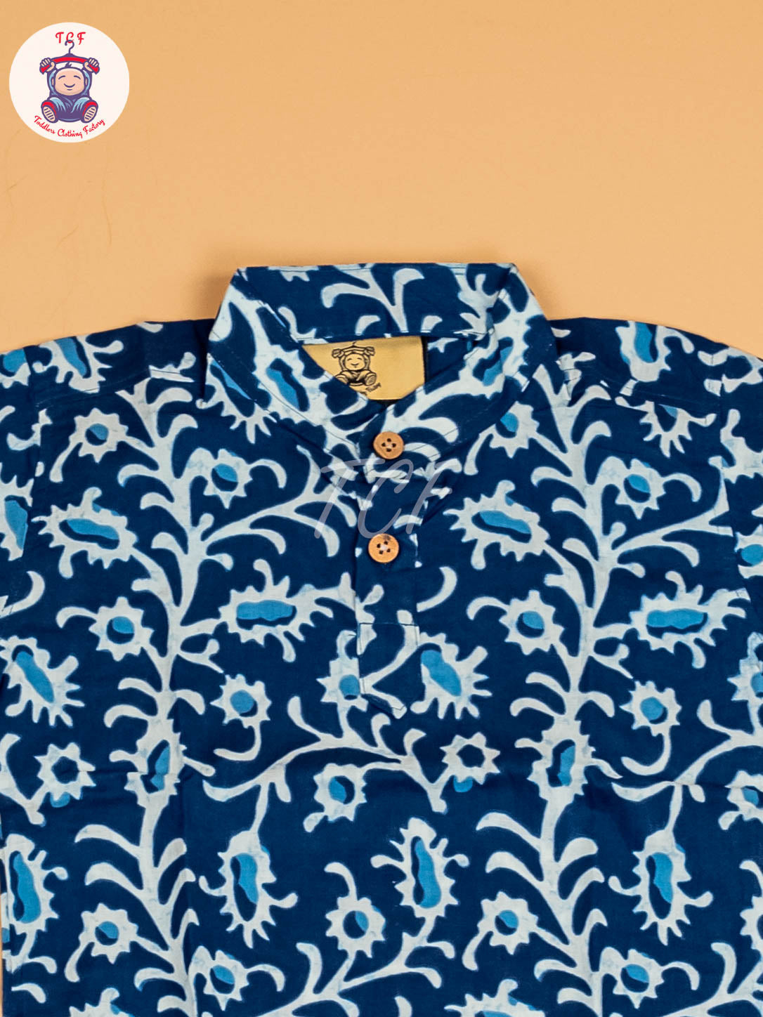 Indiogo - Boys Printed Long Kurta